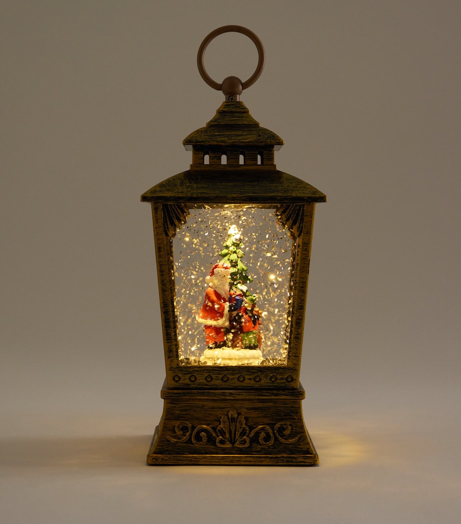 Harrods LED Water Spinner Lantern Gold/warm White Image 2