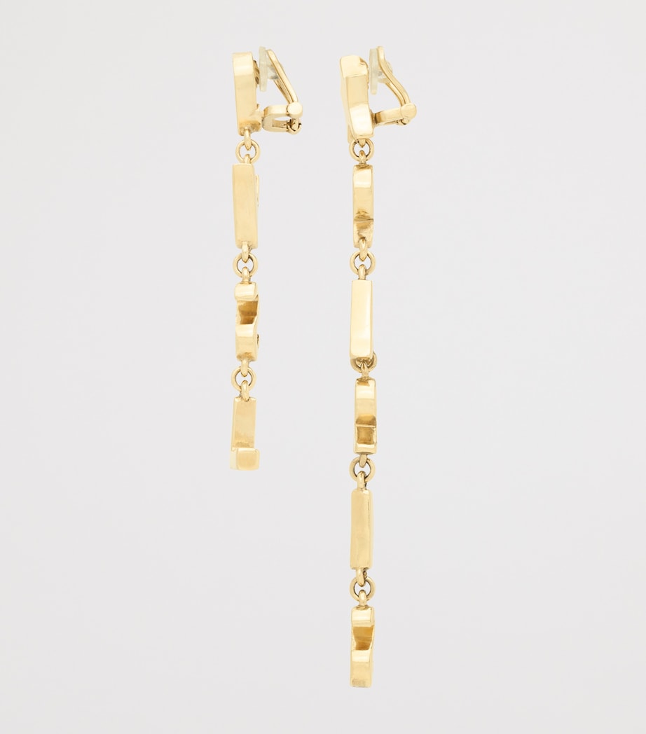 Saint Laurent Paris Drop Earrings Image 3