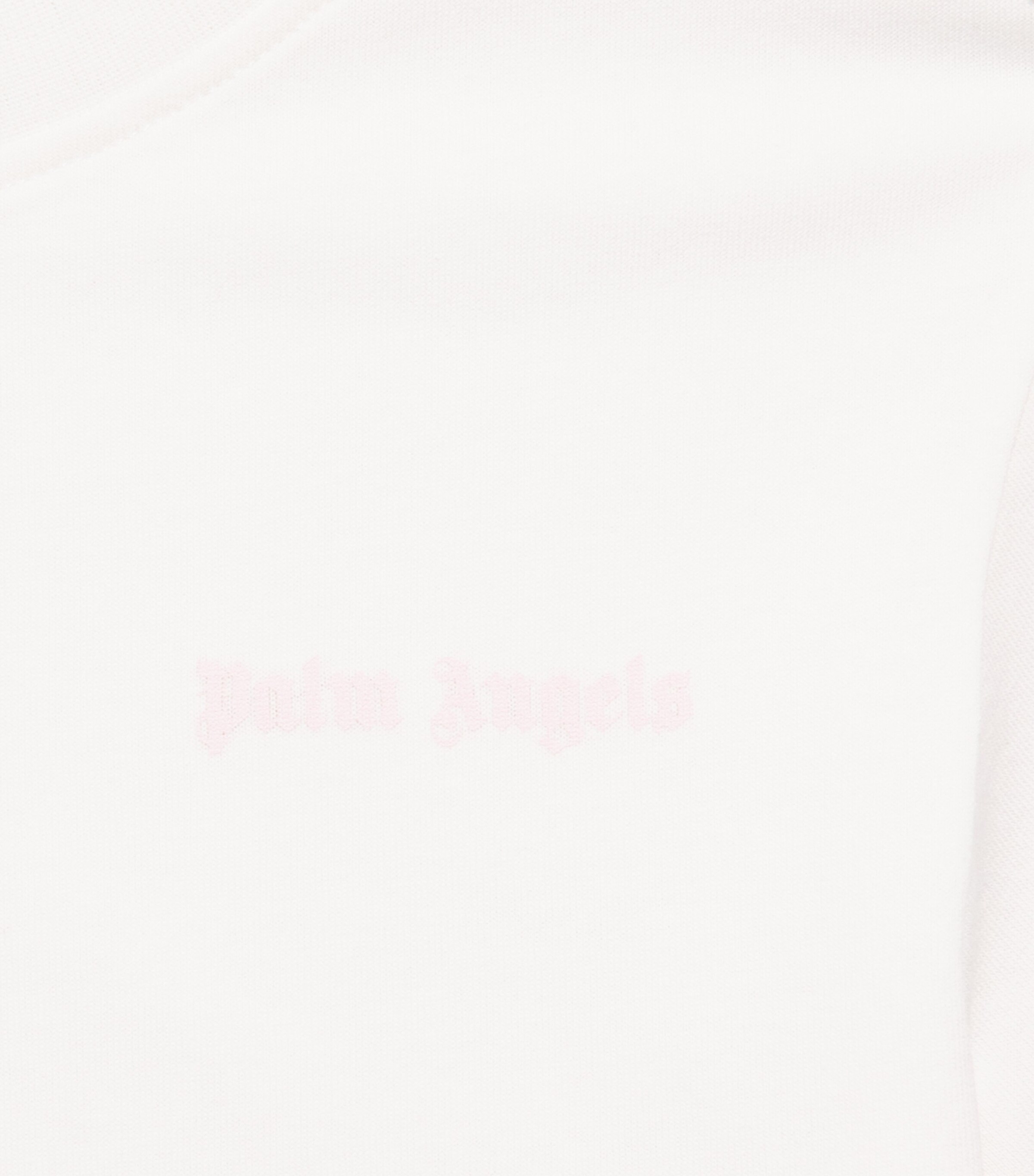 Palm Angels Kids Cotton Logo T-Shirt (4-12+ Years) Cocco/coconut Image 2