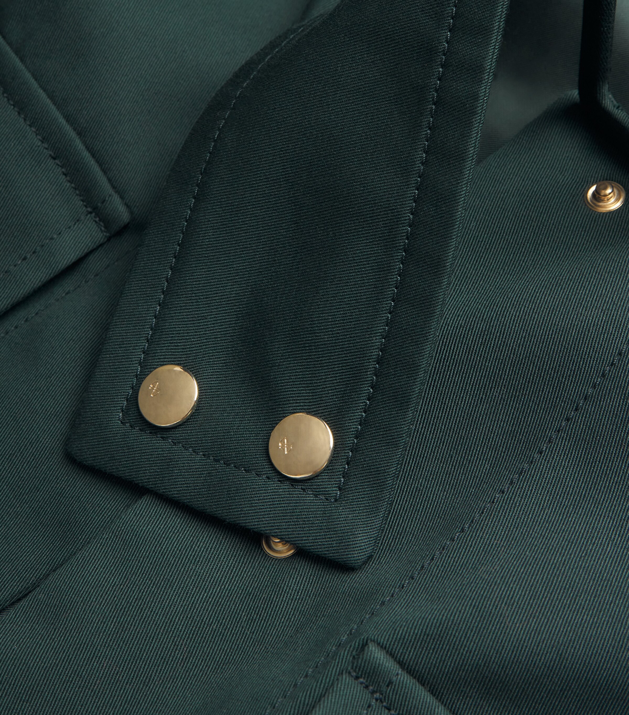 Belted Blouson Jacket 0074 GARDEN GREEN Image 5