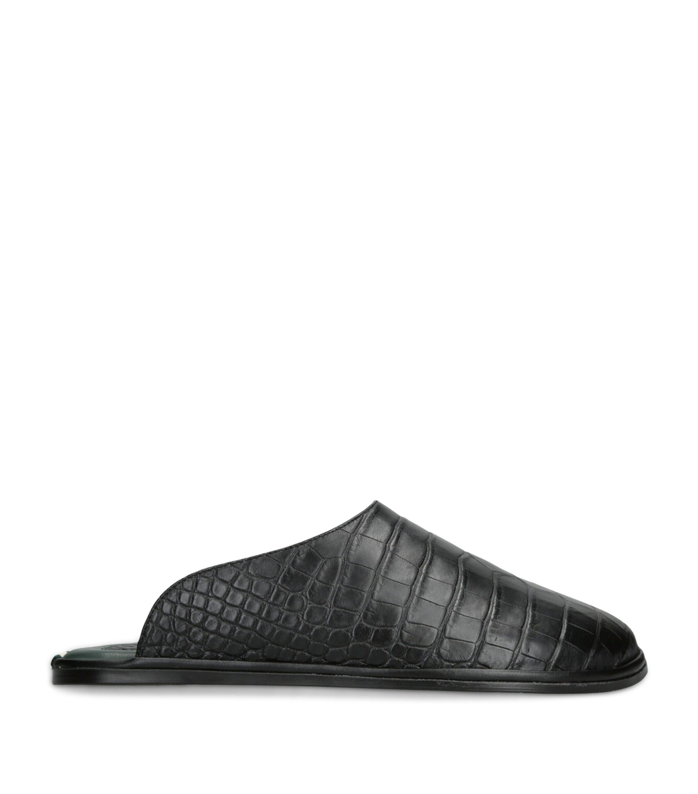 Brotini Alligator Leather Mules | Holiday Shop | Mens | Sandals | Men Shoes | Sliders | 5200