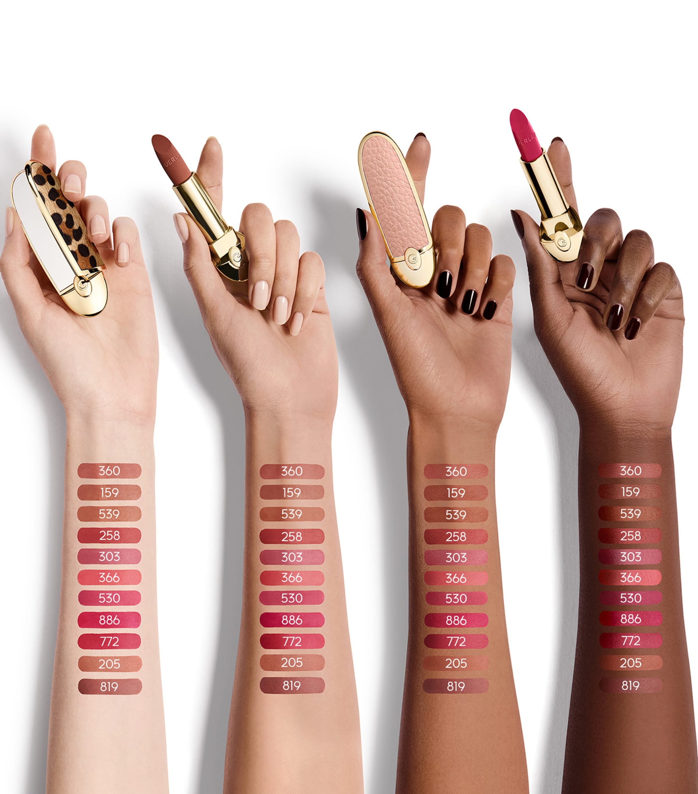 Rouge G Ultra-Care Velvet Lipstick - Refill 205 NUDE Image 4