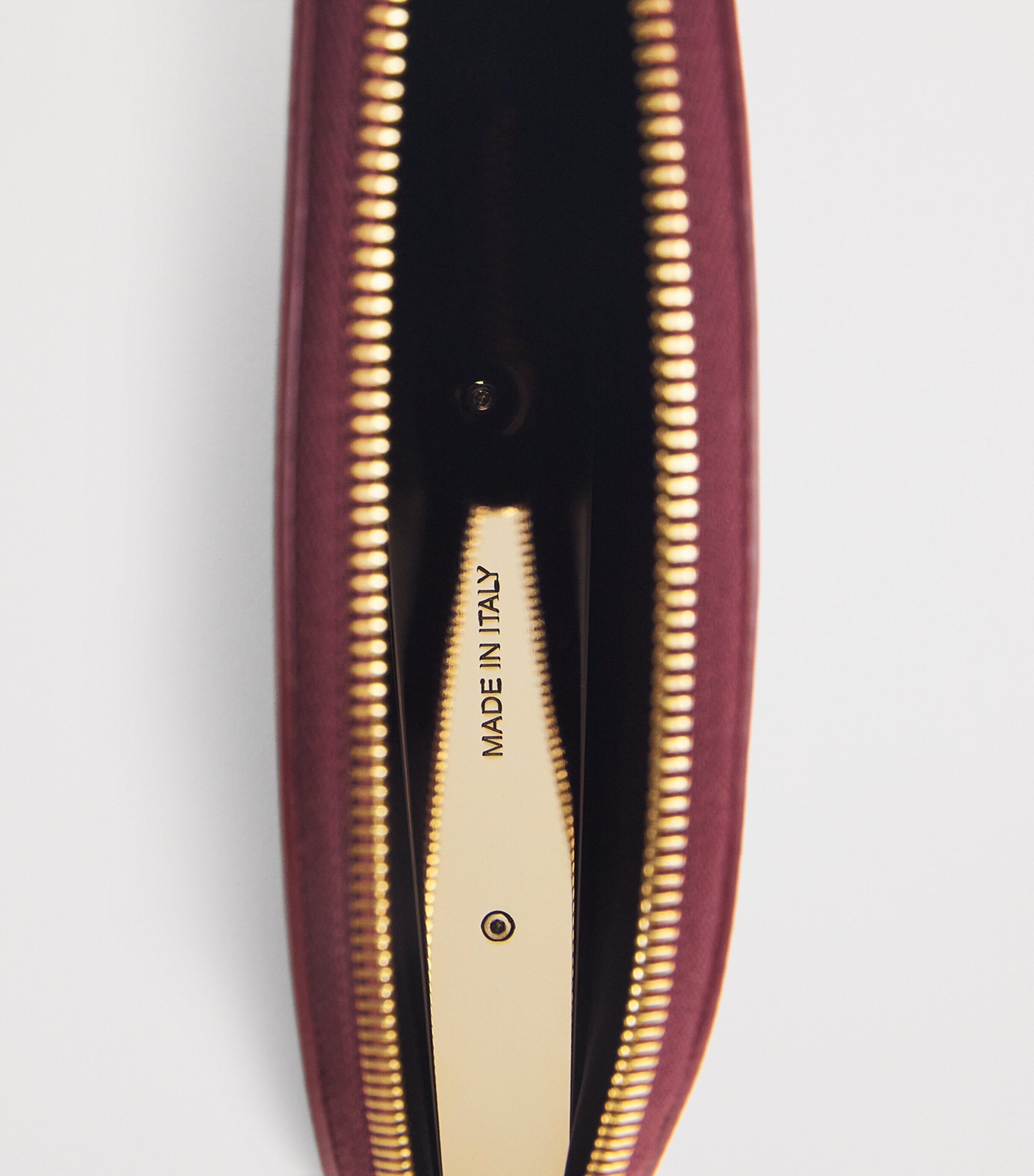 Carolina Herrera Leather Consuelo Clutch Bag Rioja Image 5
