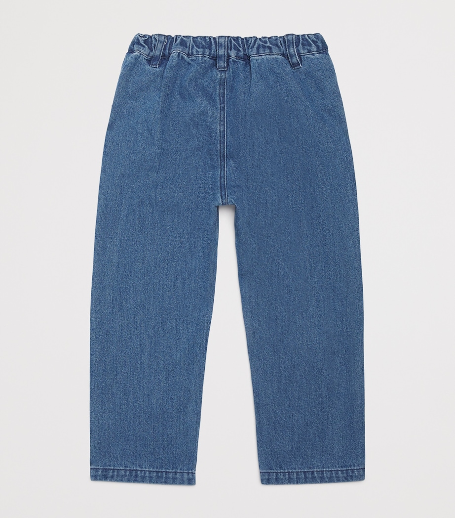 Organic Denim Elba Straight Jeans (5-10 Years) S15157 DENIM BLUE Image 2