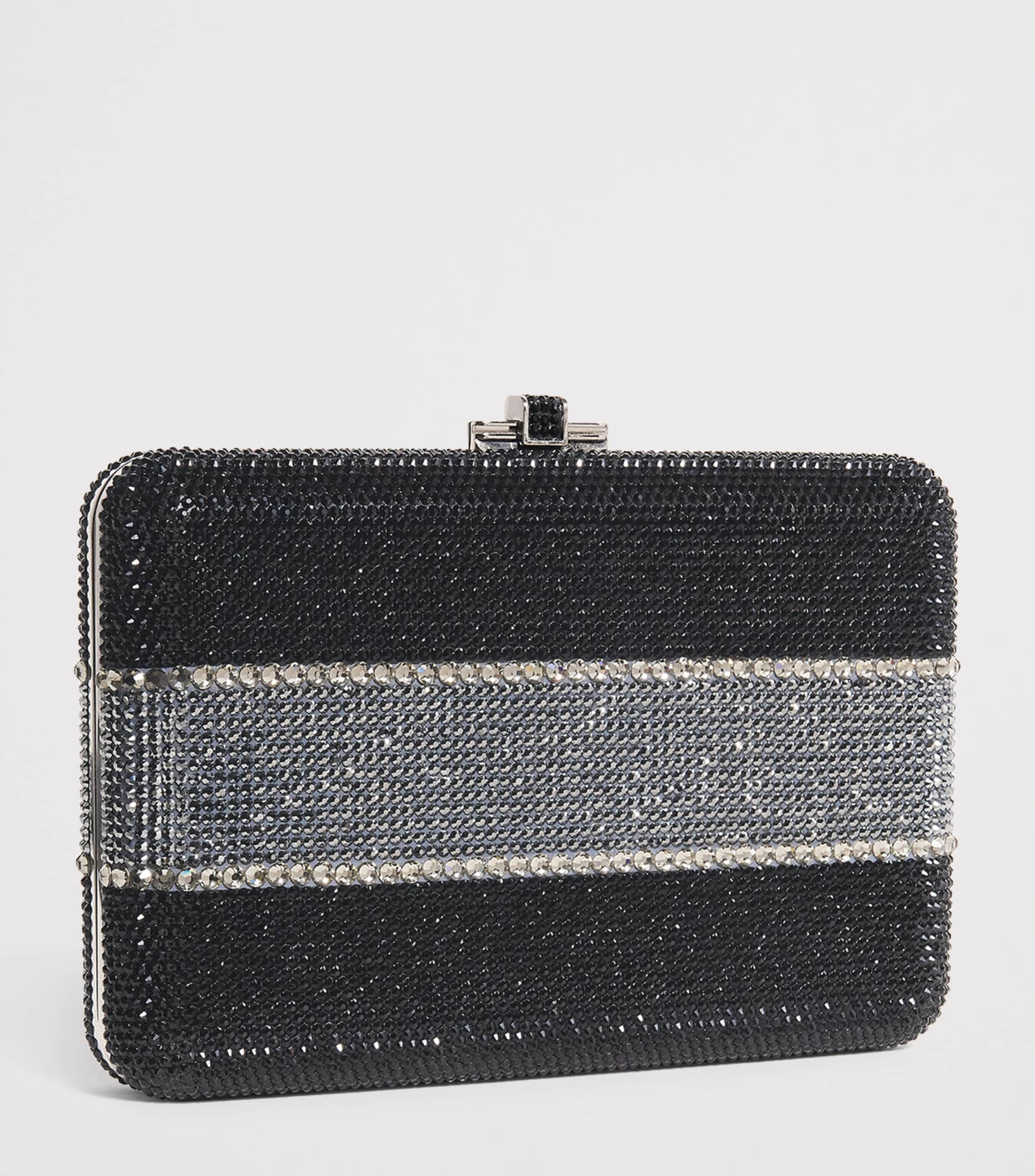 Slim Embellished Dixie Clutch Bag SJTMT JET MULTI Image 3