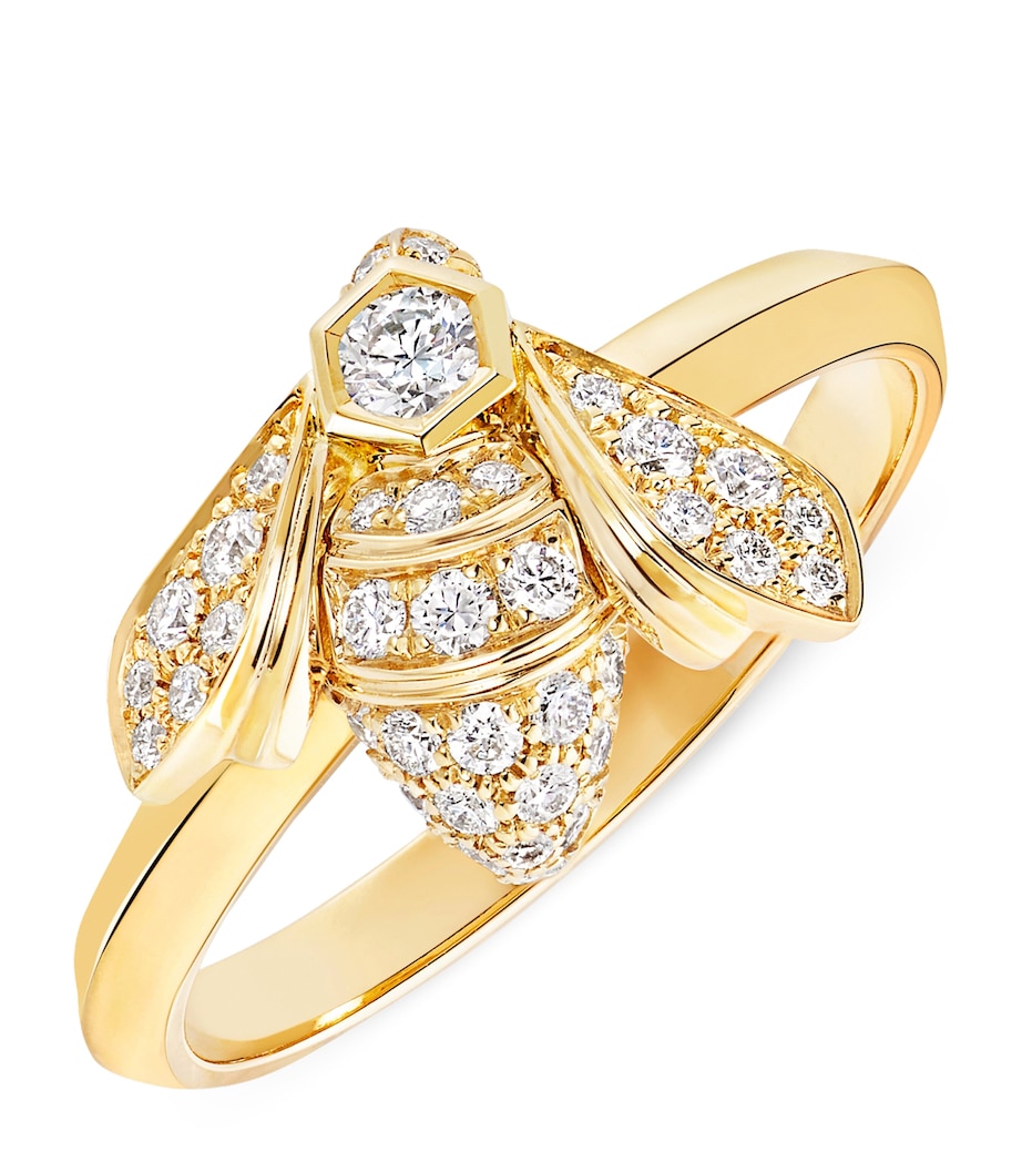 Yellow Gold and Diamond Bee de Chaumet Ring YELLOW GOLD Image 1