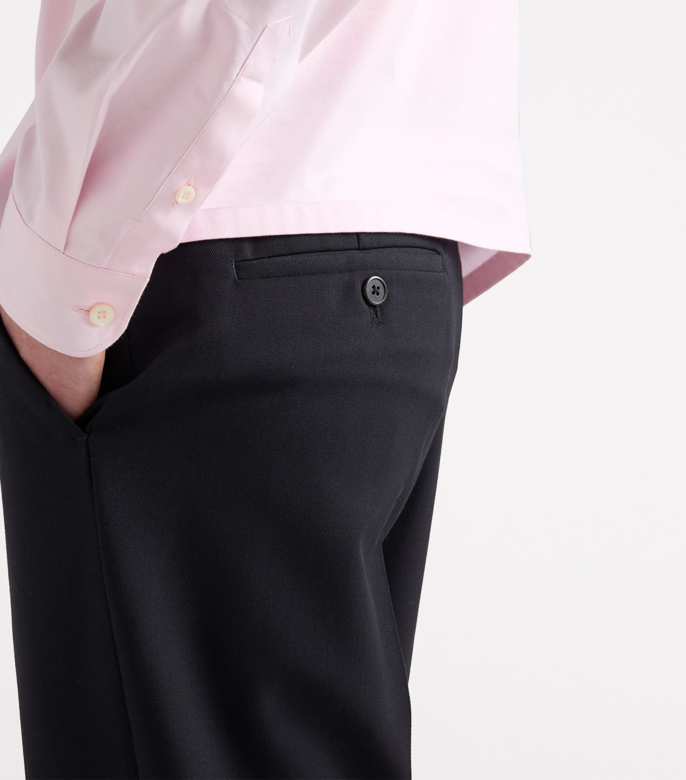 Wool Slim Tailored Trousers F0SVF Image 3