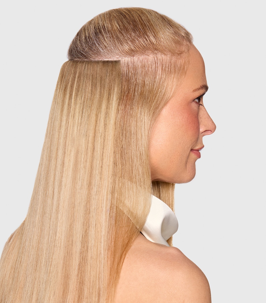 Beauty Works Beauty Works x Huda BARELY THERE Mix & Match Volumiser Clip-In Hair Extensions (18") Honey Blonde Image 4