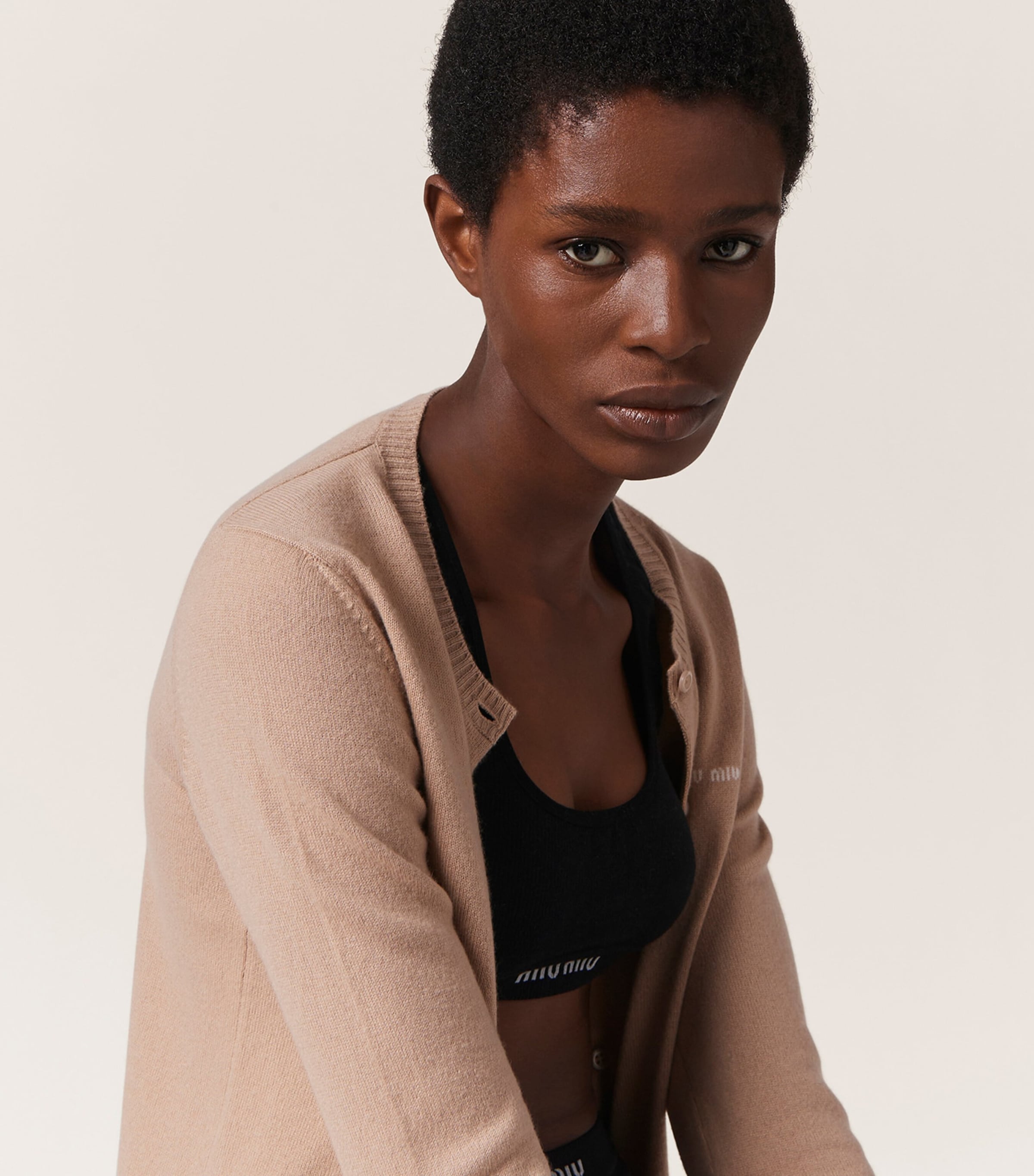 Seamless Racerback Crop Top F0002 Image 2