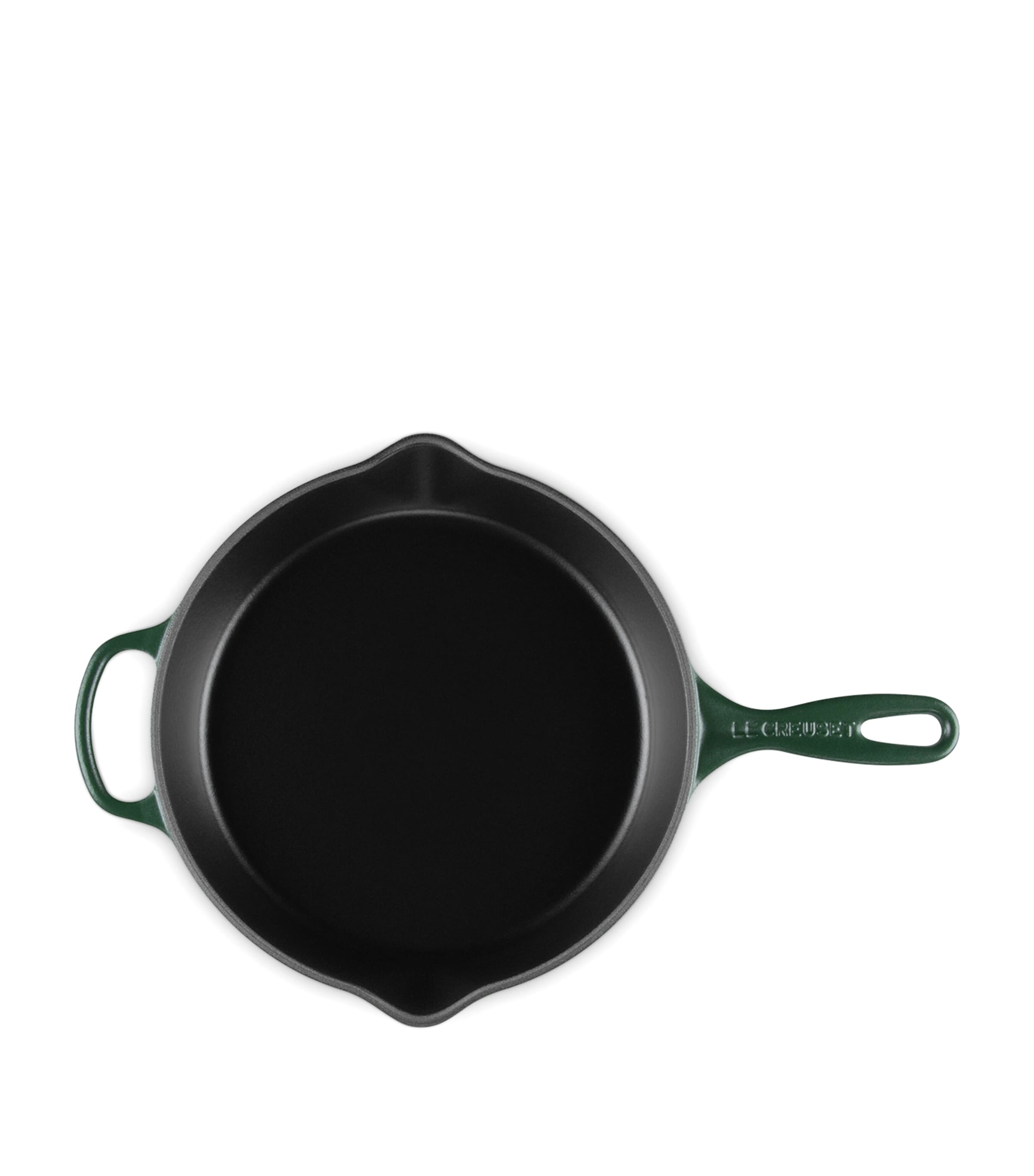 Le Creuset Cast Iron Deep Skillet (26cm) Green Image 6