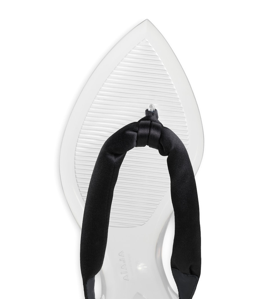 Alaïa Invisible Thong Flip Flops Noir Image 4