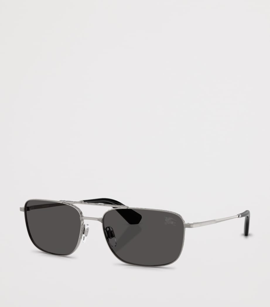 Burberry Metal BE3170 Pilot Sunglasses Grey Image 2