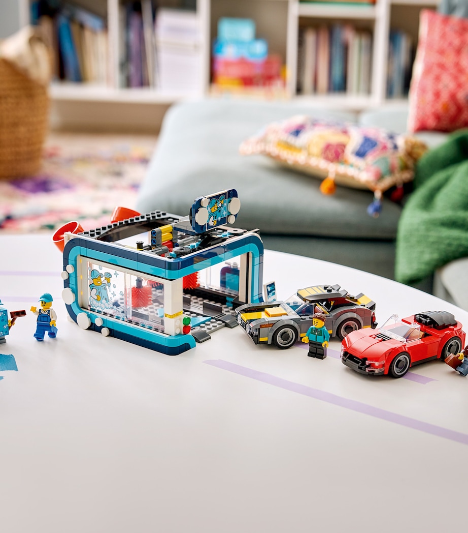 Lego City Drive-Through Car Wash Building Toy 60497 Image 5