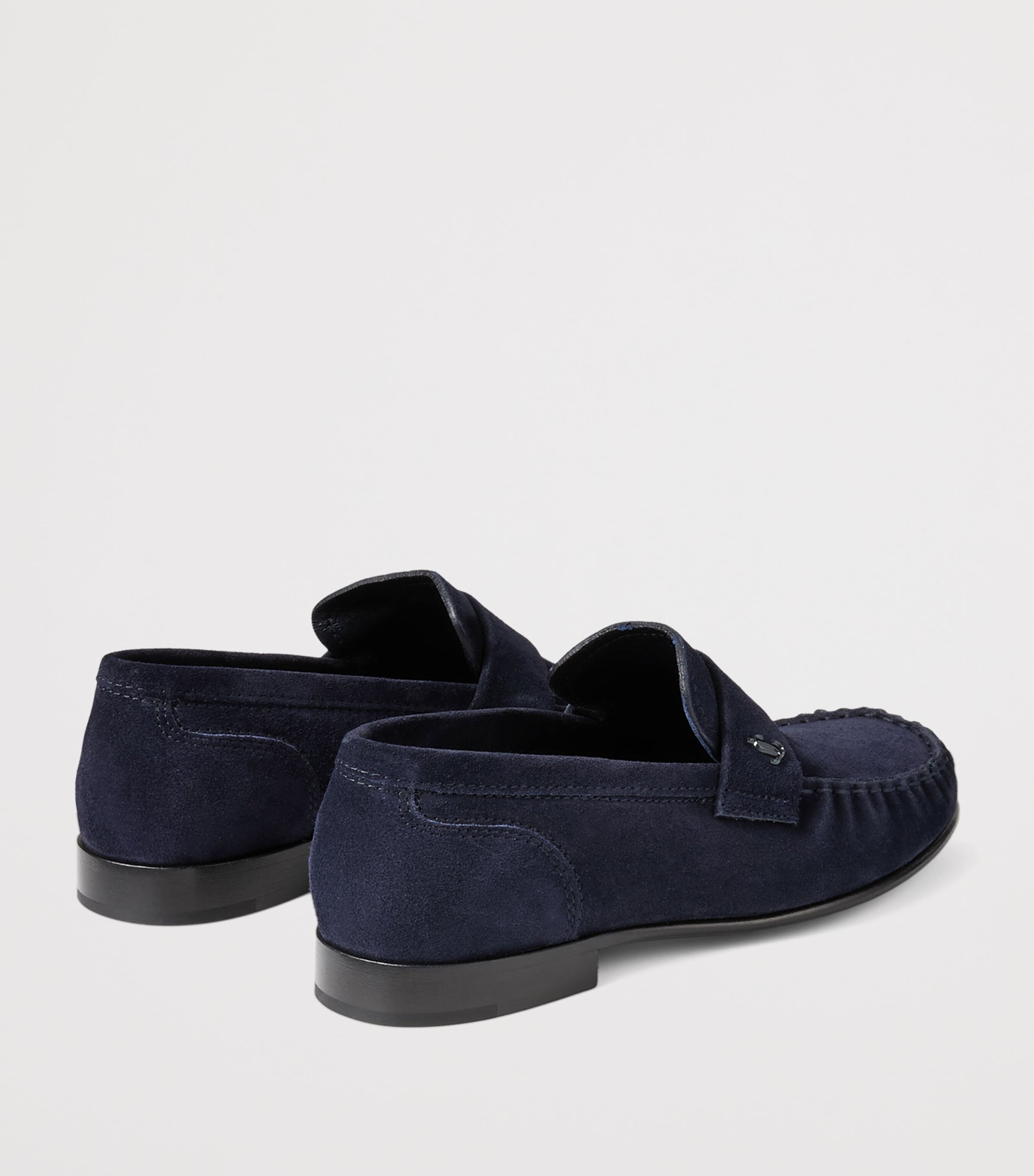 Jimmy Choo Ellis Suede Loafers Marine Image 3