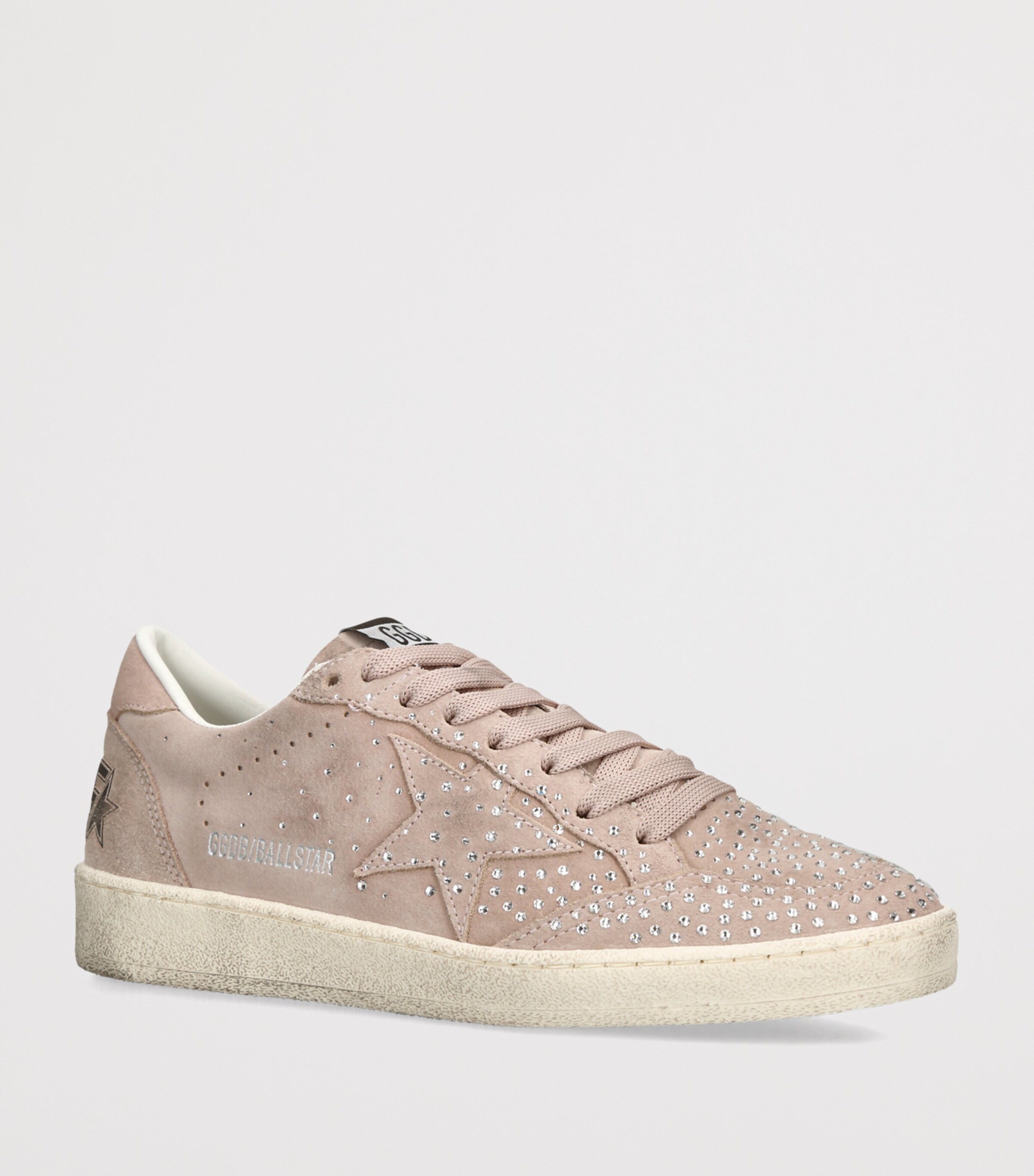 Golden Goose Suede Ball Star Sneakers Pale Pink Image 2