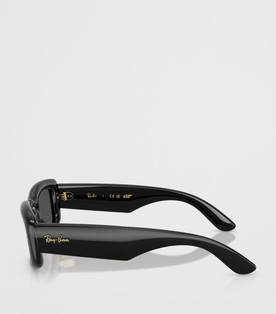 Ray-Ban Kiliane Puffer Rectangle Sunglasses Black Image 3