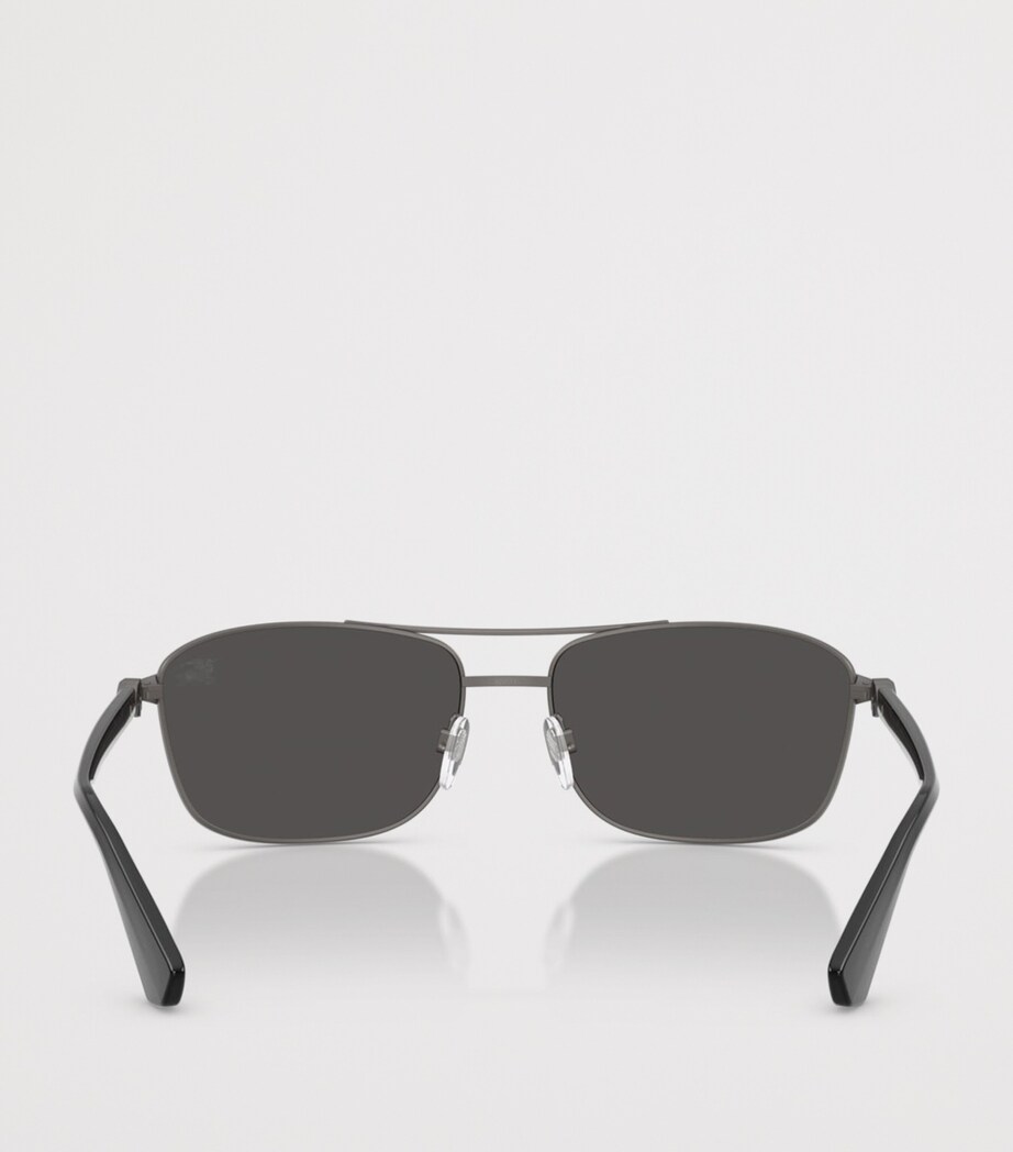 Burberry Metal Pilot Sunglasses Image 4