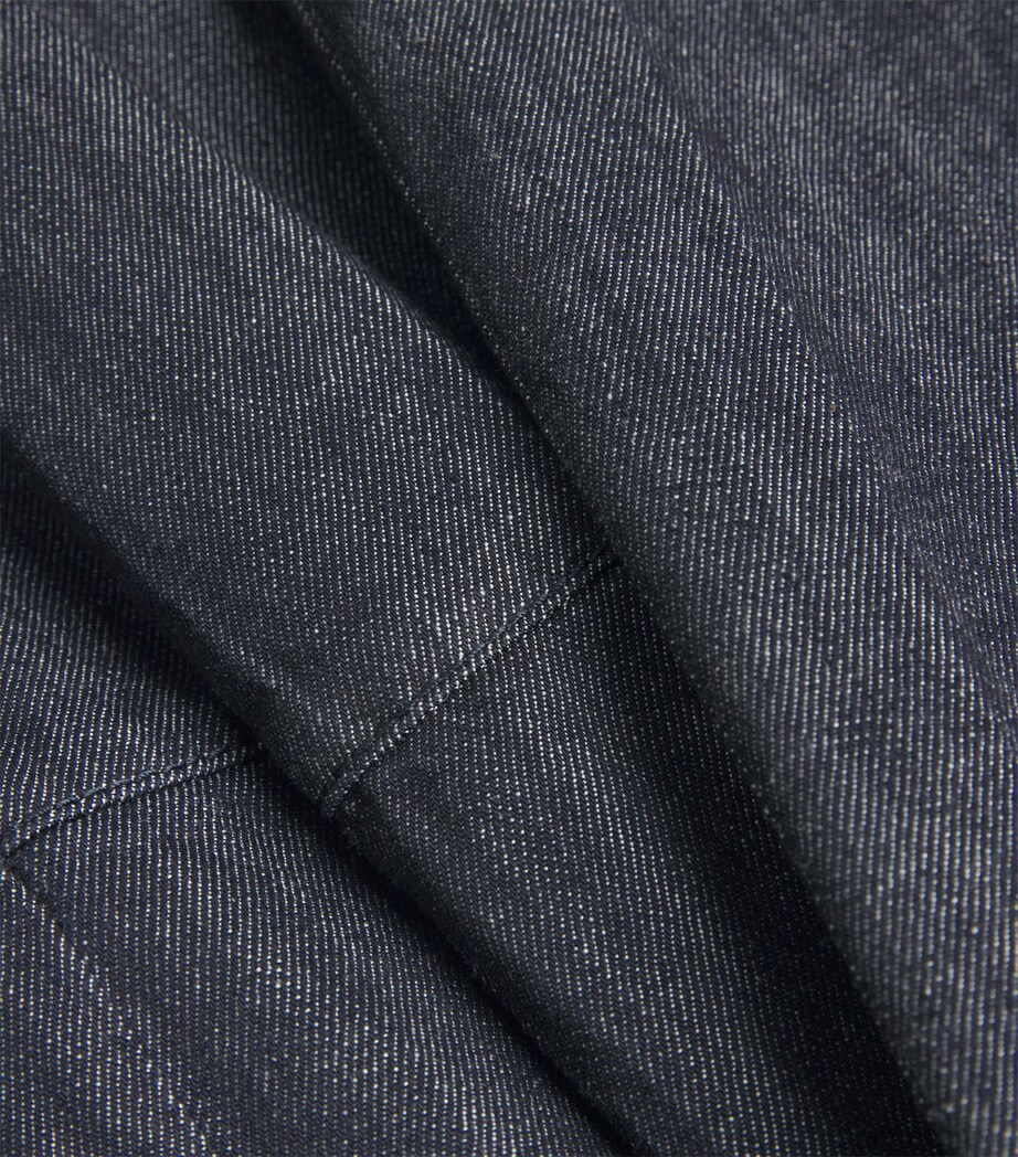 Cotton-Kapok Barrel-Leg Jeans ULTRAMARINE Image 5