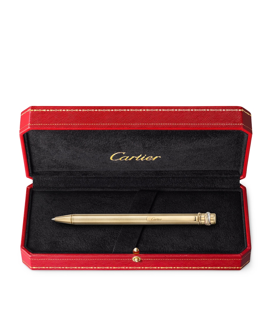 Cartier Trinity Ballpoint Pen Gold Image 3