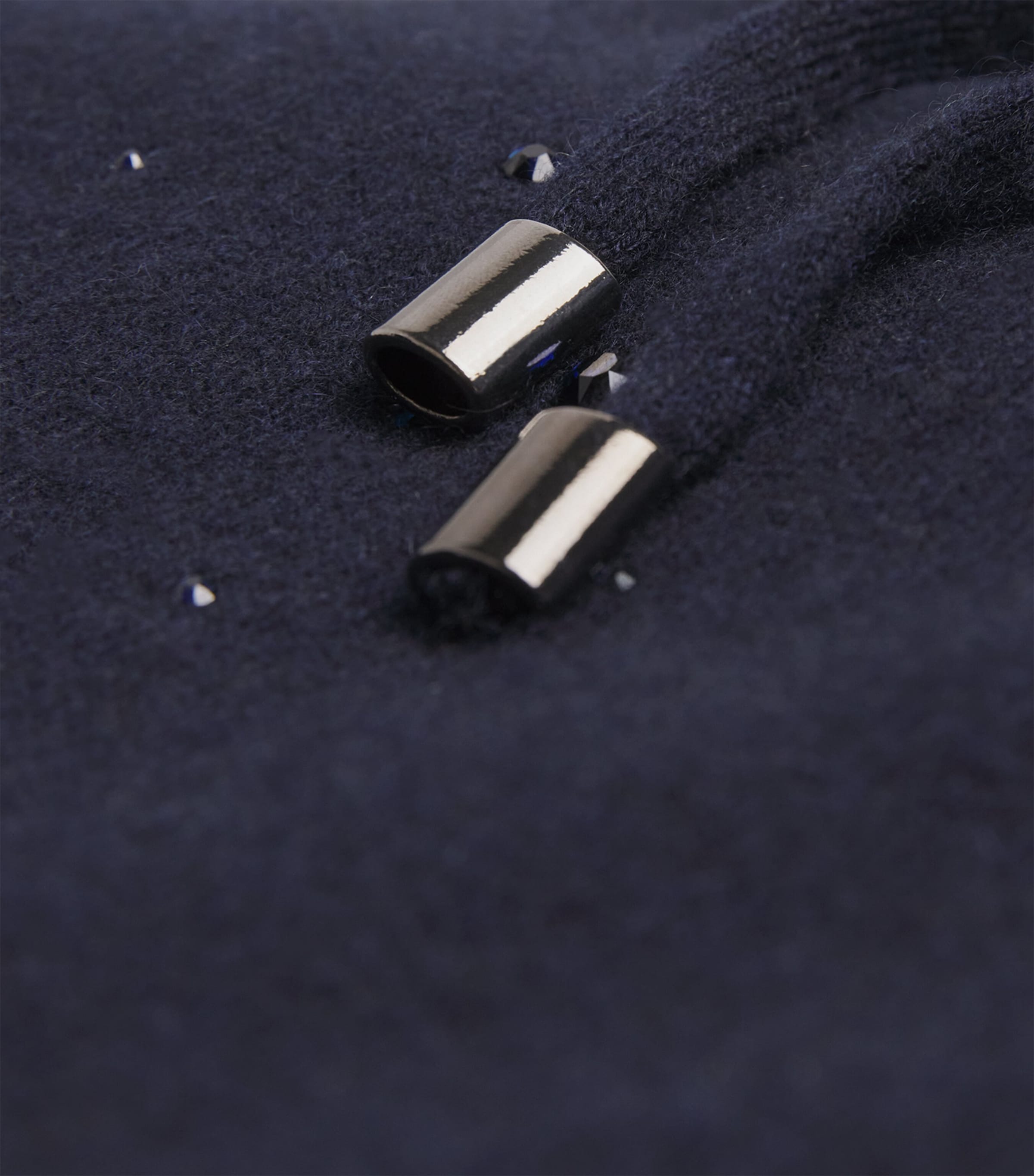 Cashmere Crystal-Embellished Sweatpants MIDNIGHT/DARK I Image 5