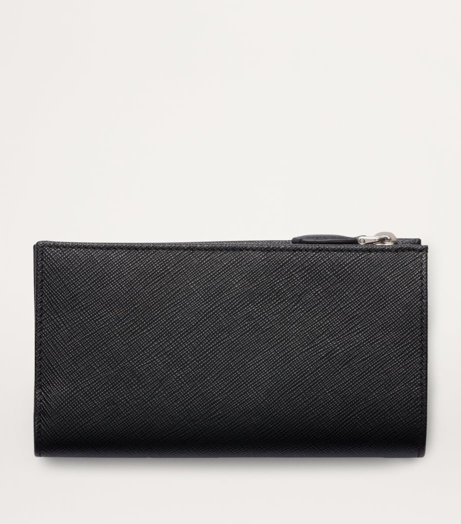 Large Saffiano Leather Wallet F0632 Image 5