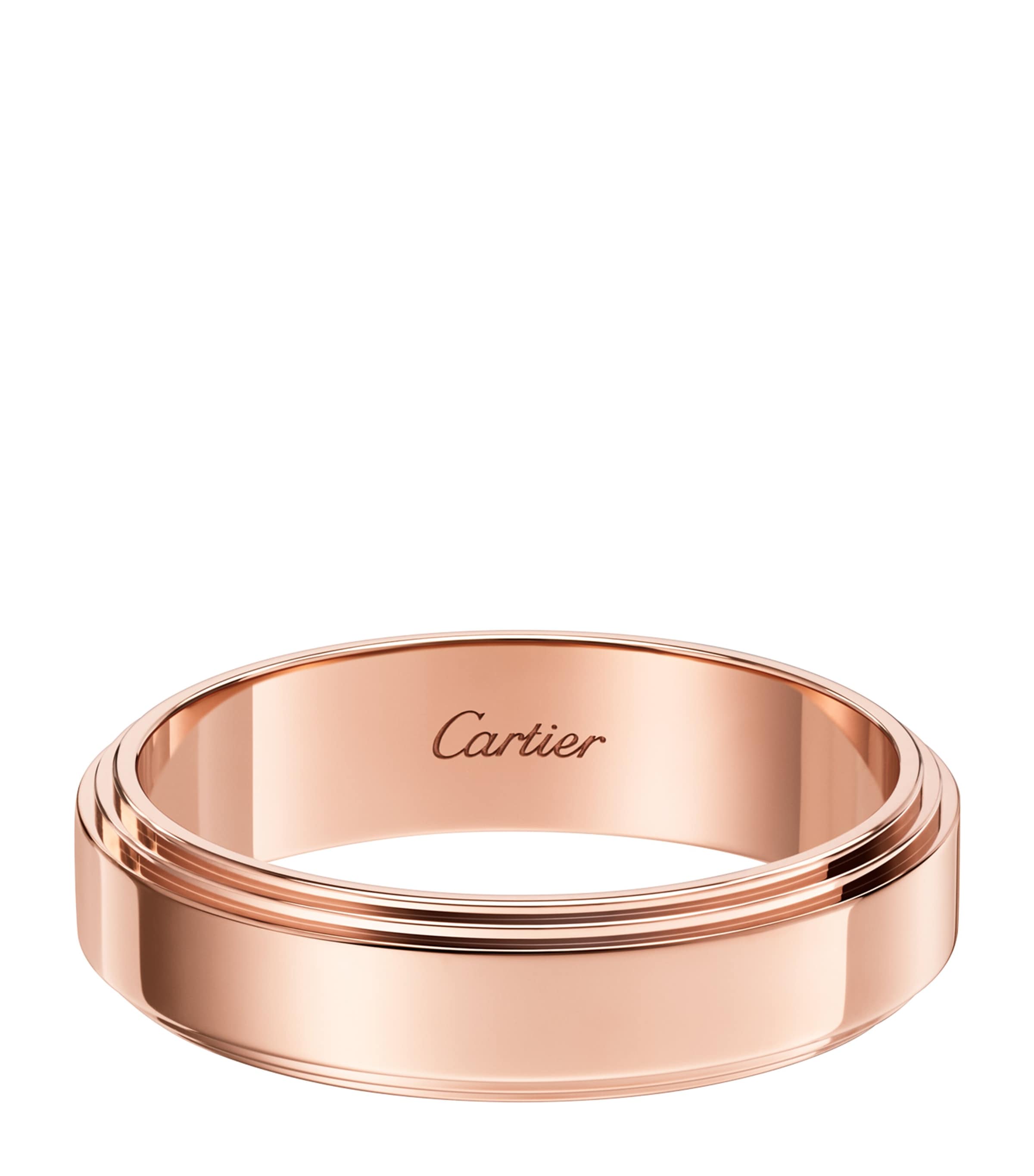 Rose Gold Cartier d'Amour Wedding Ring ROSE GOLD Image 1