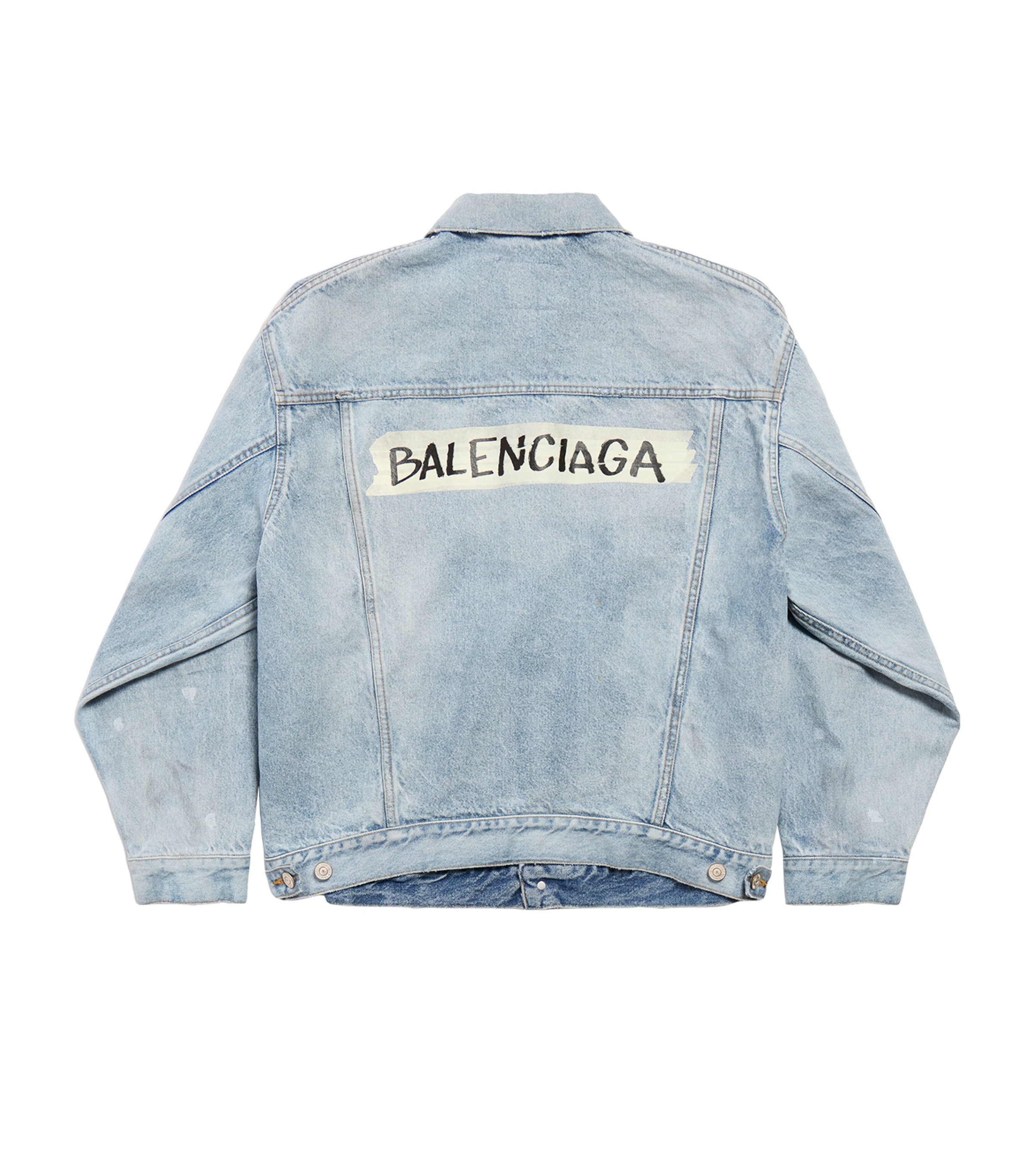 Distressed Denim Jacket 4009 Image 6