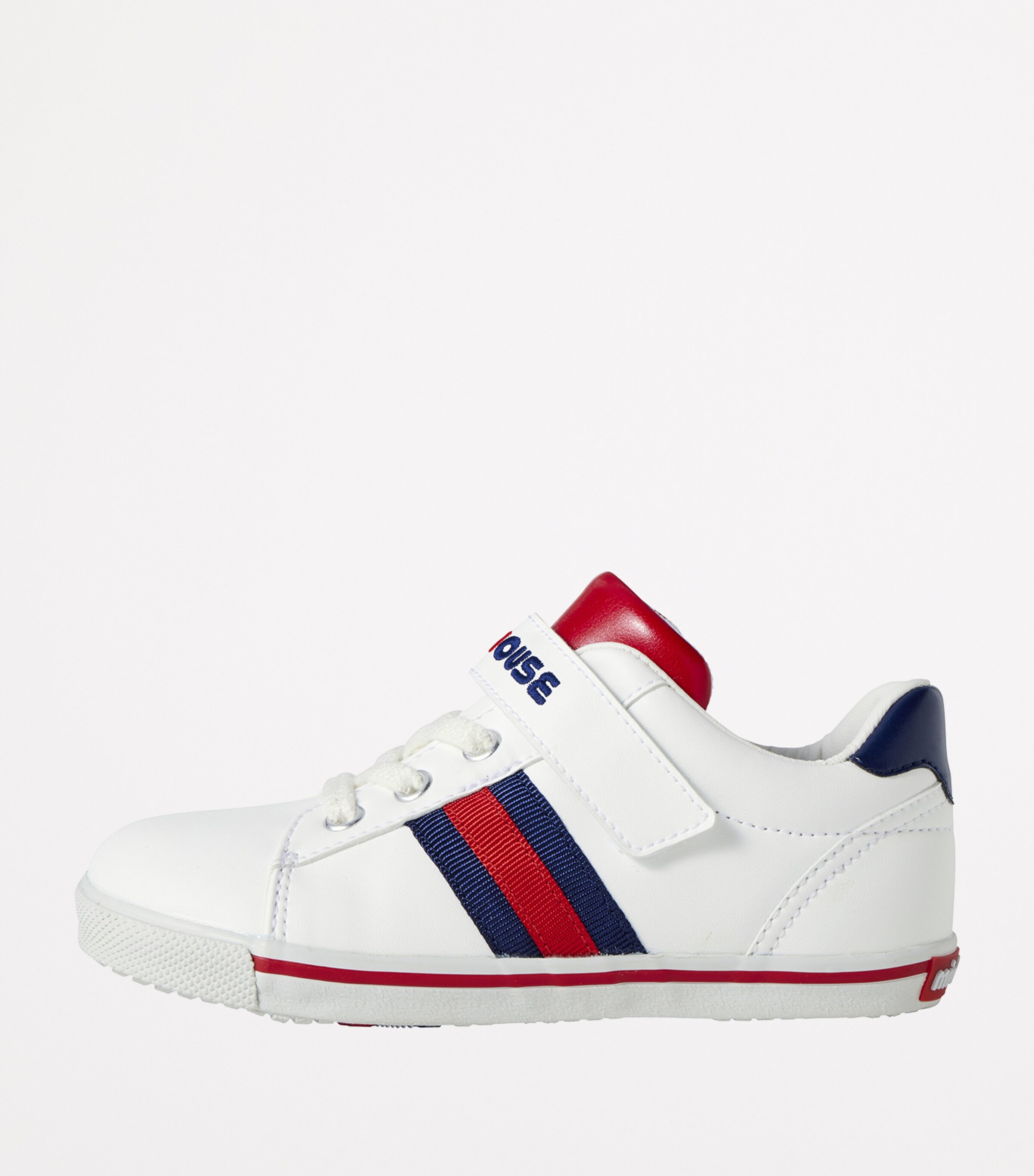 Faux Leather Logo Trainers 2 Image 8