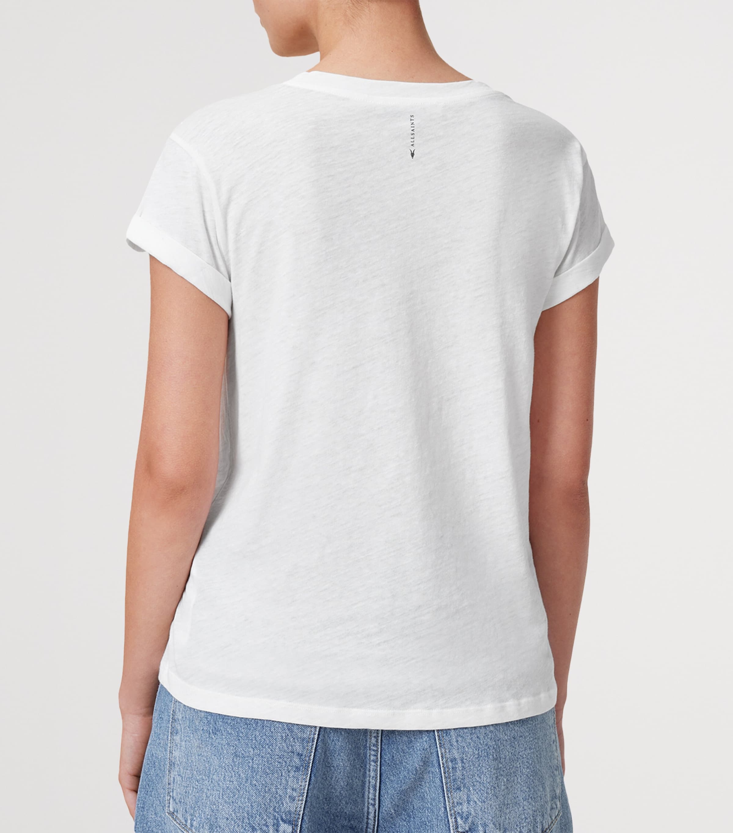 Organic Cotton Anna T-Shirt CHALK WHITE Image 5