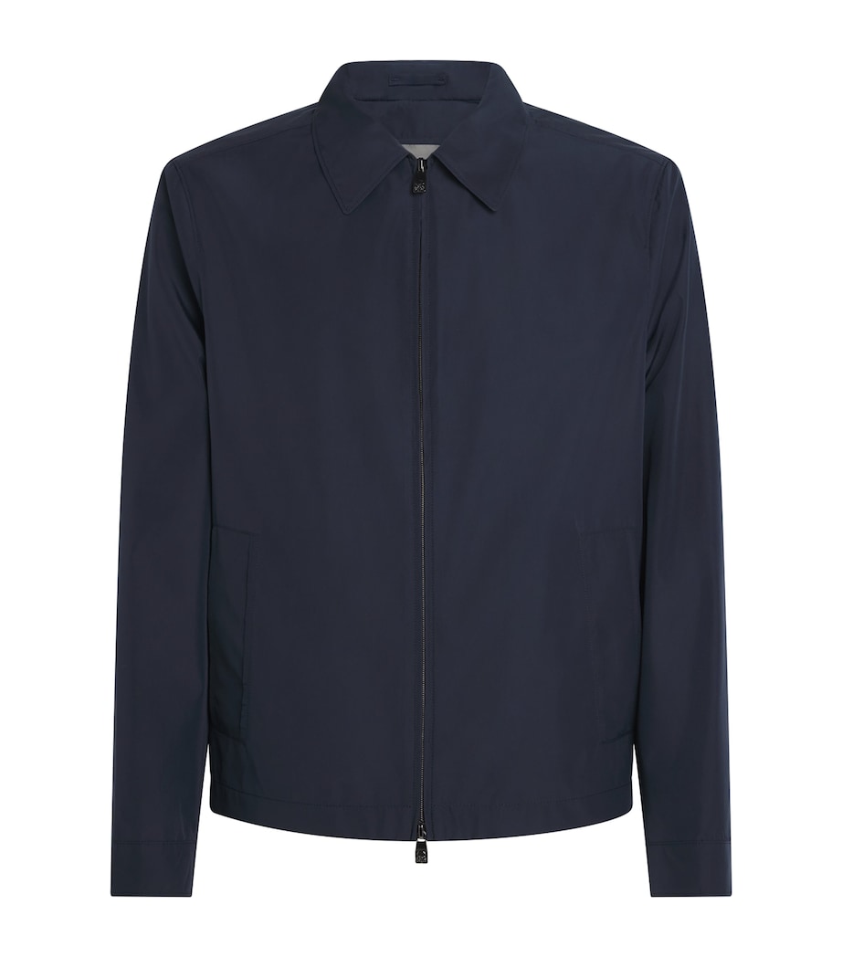 Zip-Up Jacket 001 NAVY BLUE Image 1