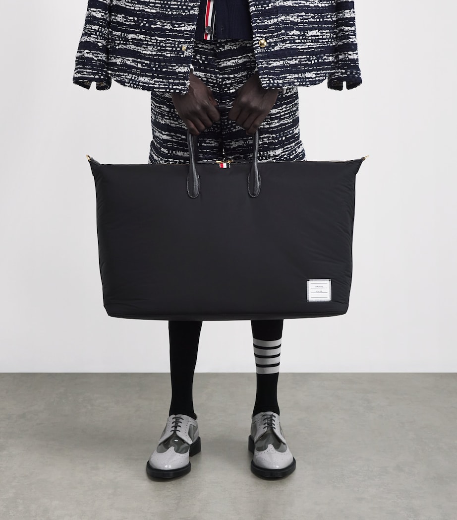 Twill Duffle Bag BLACK Image 2