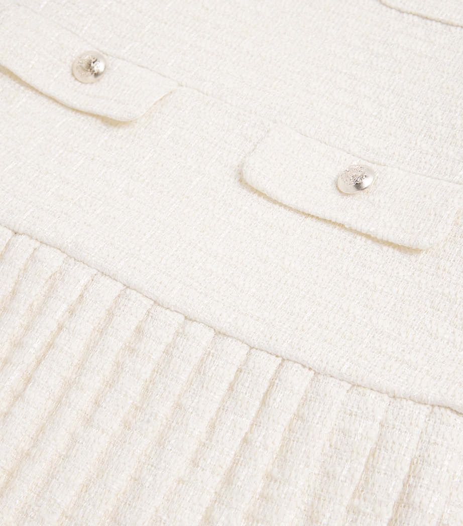 Bouclé Renee Dress (4-12 Years) IVORY Image 3