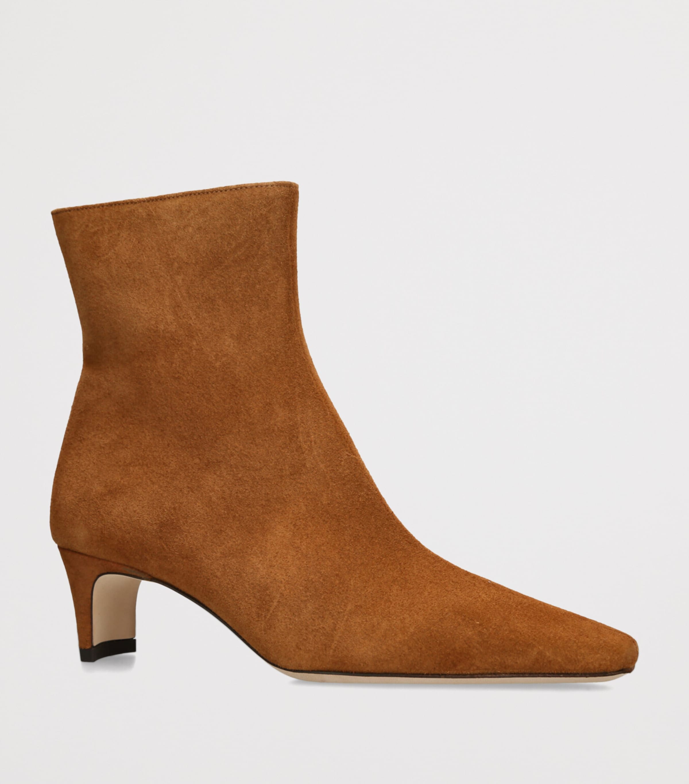 Suede Wally Ankle Boots 55 TAN Image 3