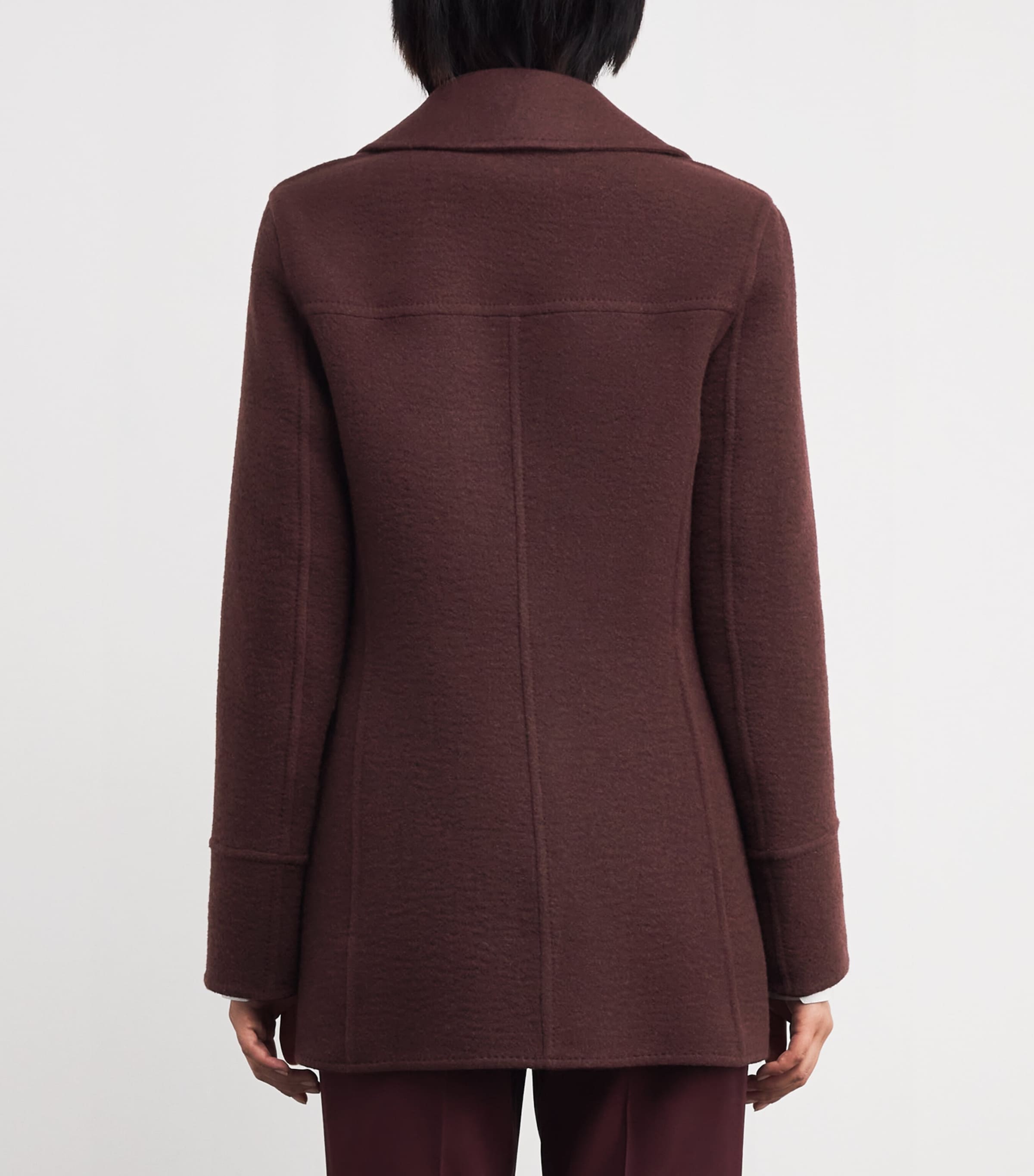 Cashmere-Wool Pea Coat 6000 Image 4
