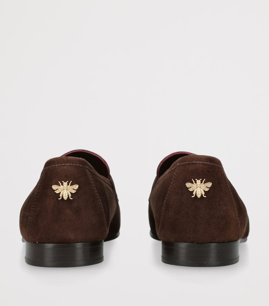 Suede Flaneur Loafers DARK BROWN Image 2