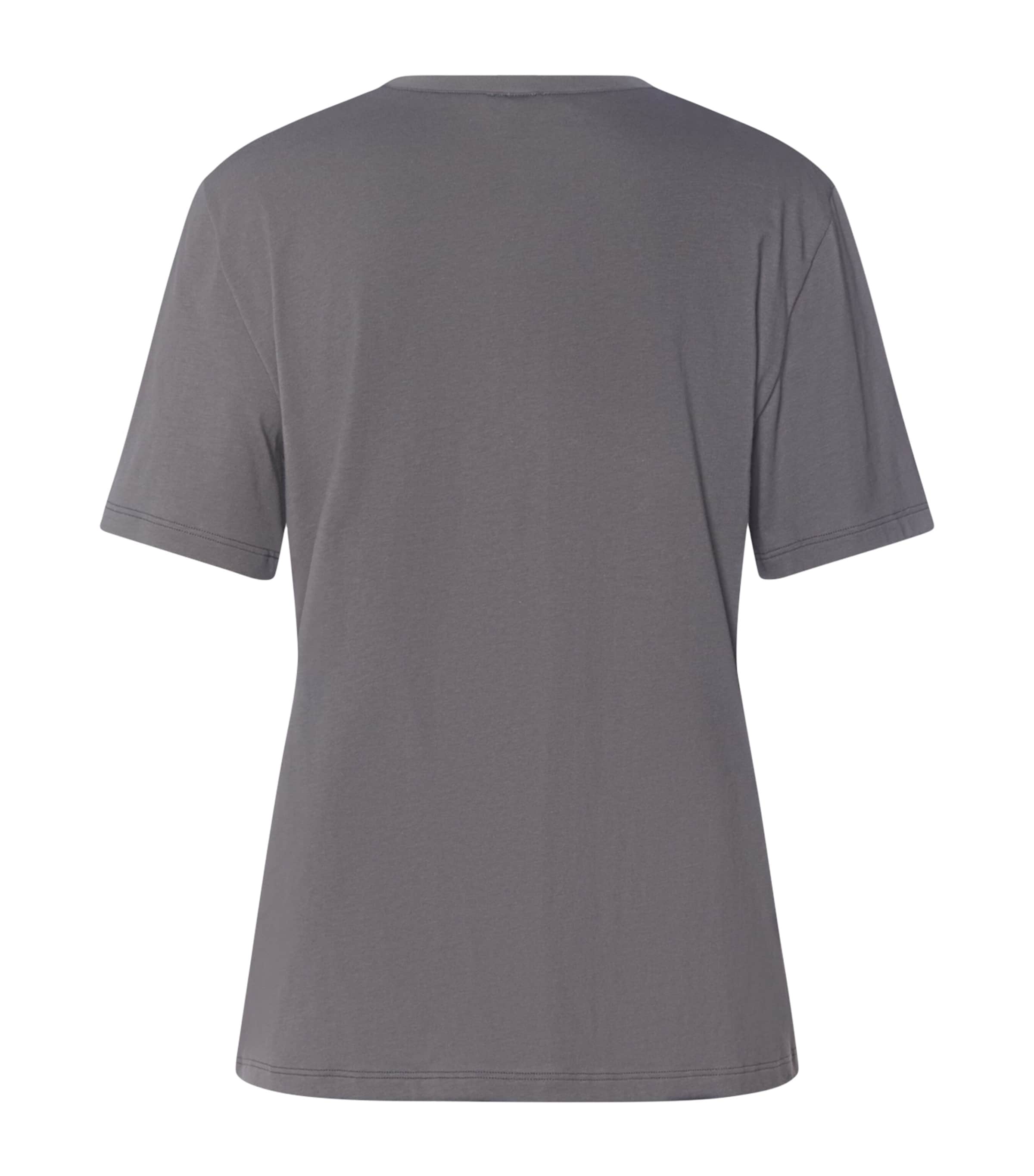Hanro Womens Organic Cotton Natural T-Shirt Mercury Image 5