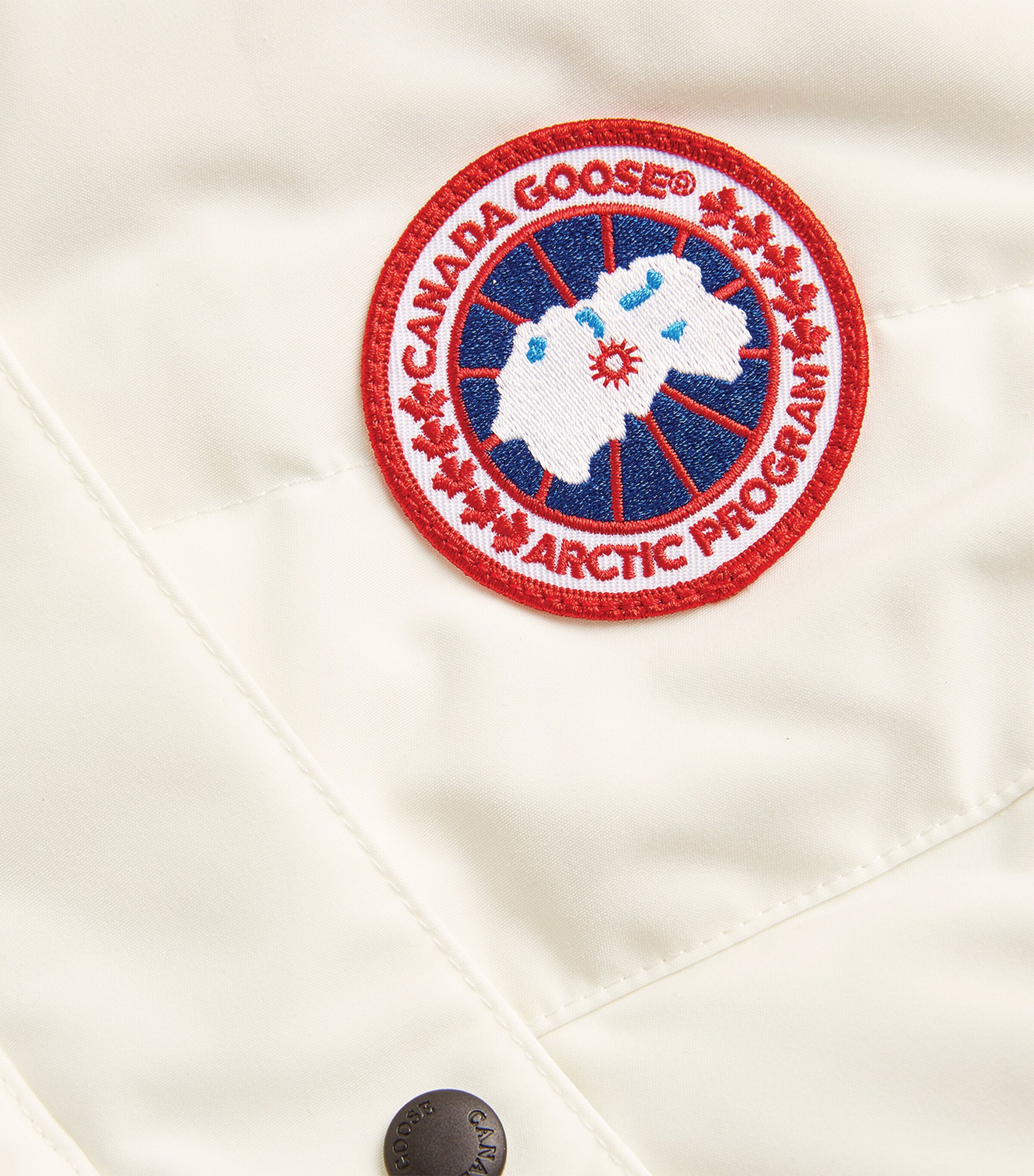 Canada Goose Womens Down-Filled Padded Freestyle Gilet N.star White Image 5