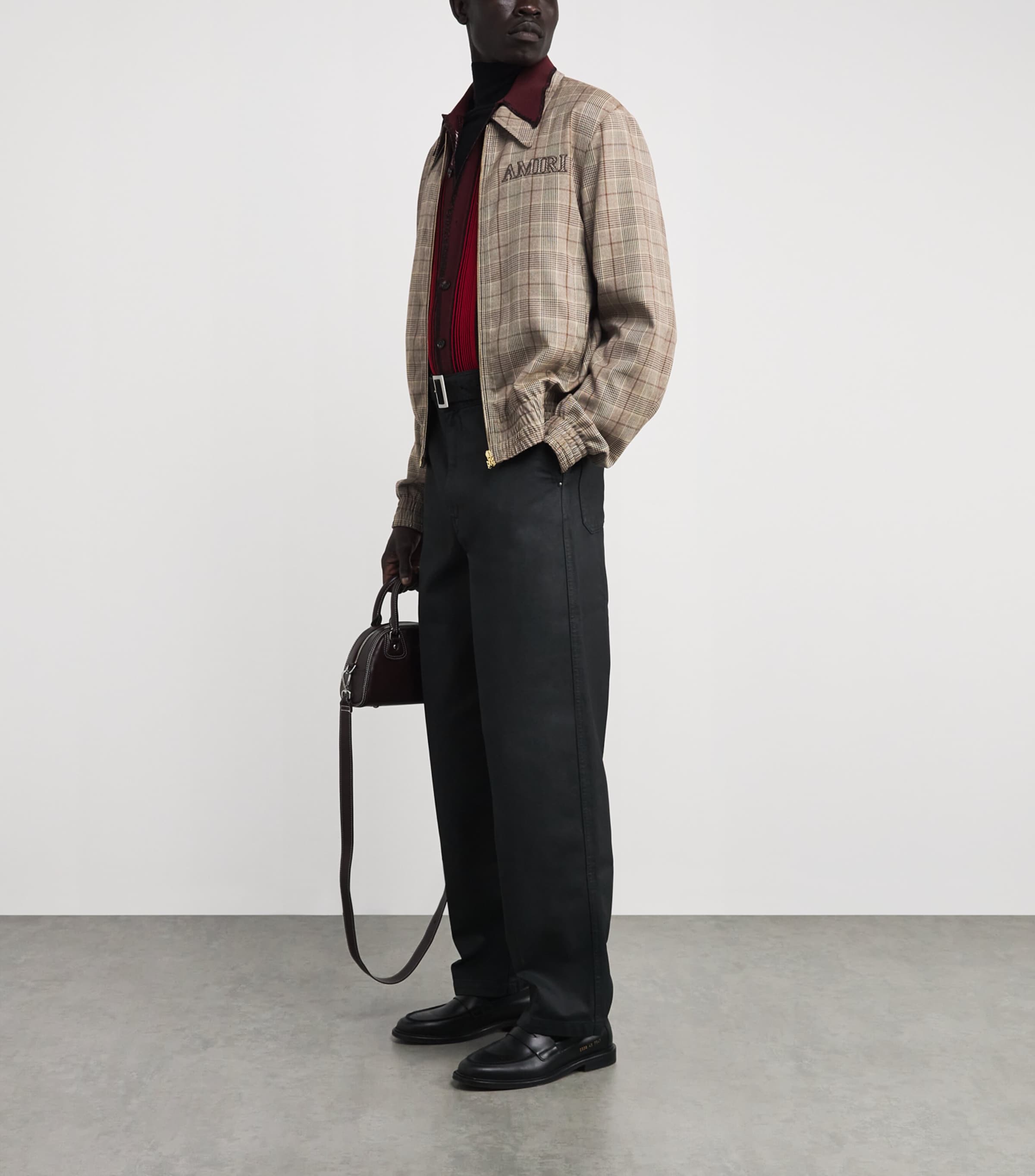 Check Bomber Jacket MALT 268 Image 2