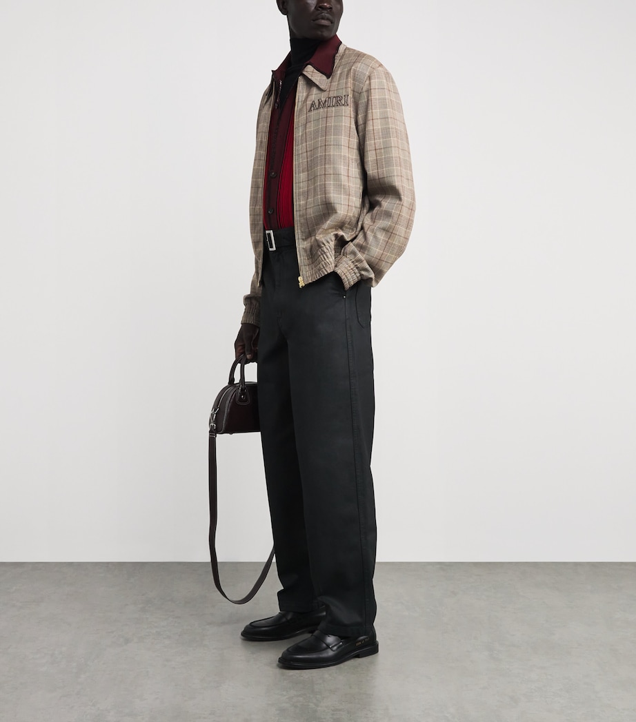 Check Bomber Jacket MALT 268 Image 2