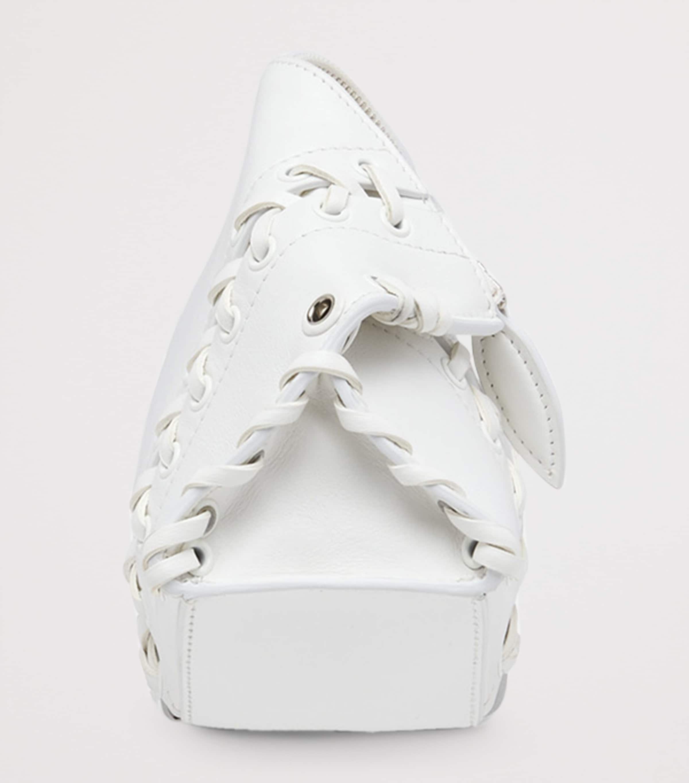 McQueen Leather Manta Clutch Bag Image 4