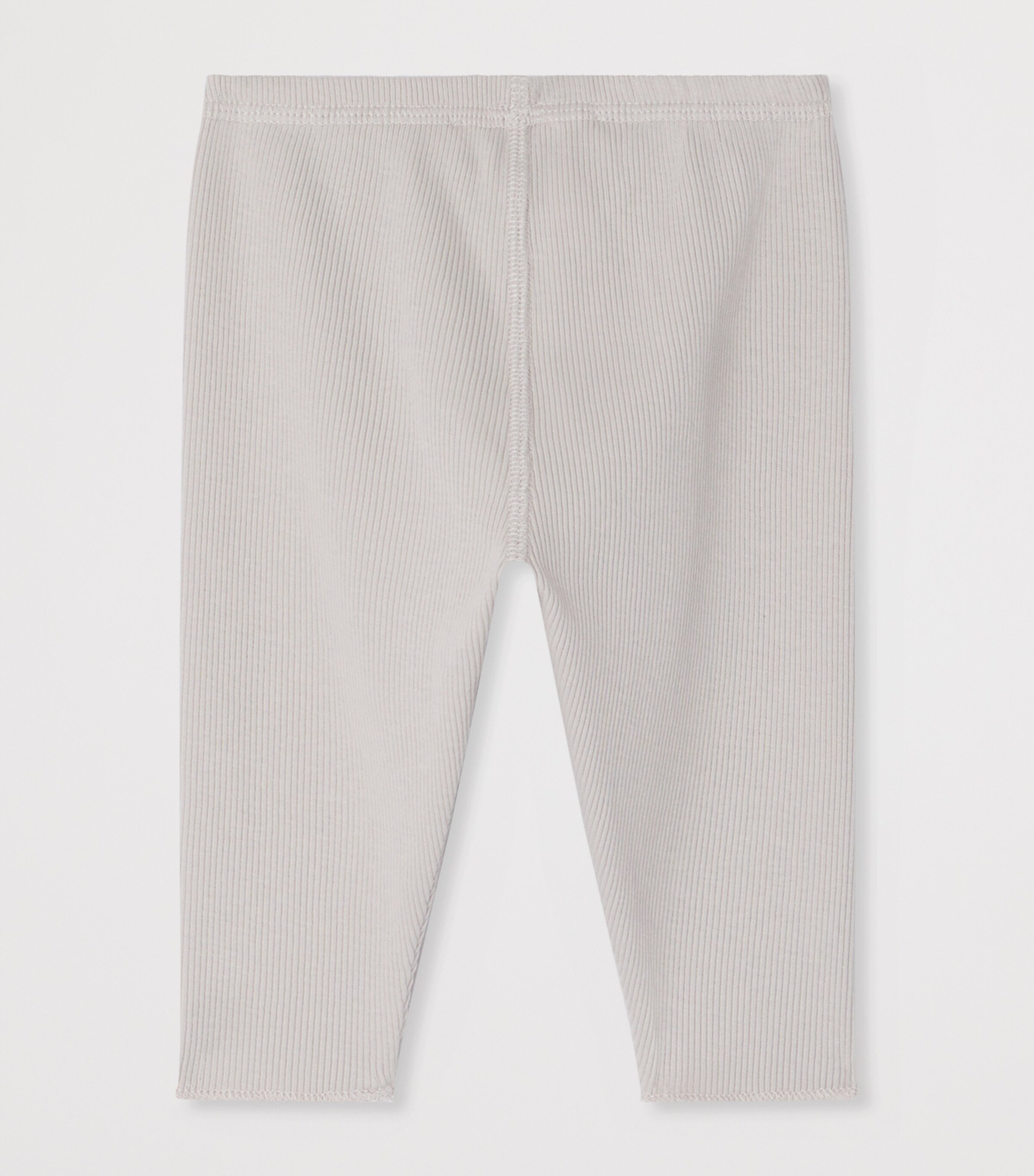 Bonpoint Ribbed Leggings (1-36 Months) Bleu Aqua Image 2