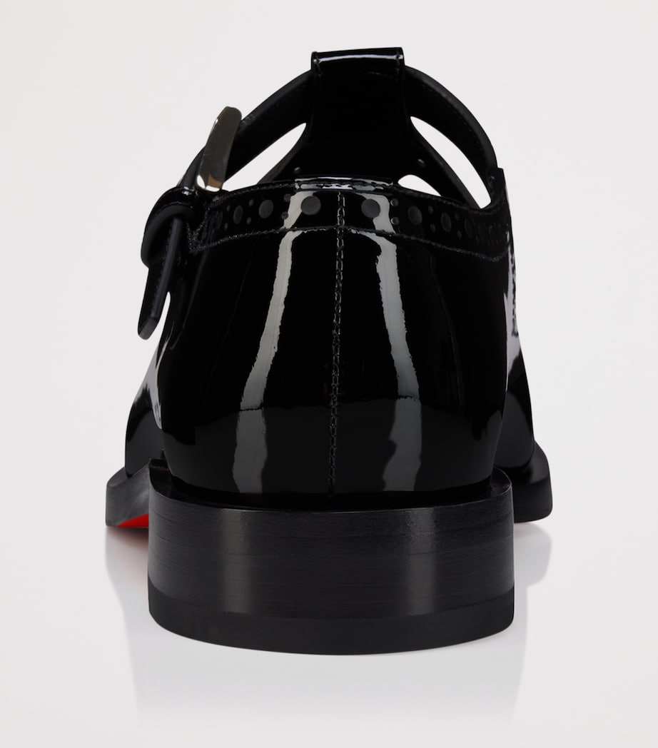 Christian Louboutin Marc Poppin Patent Mary Jane Loafers Image 4