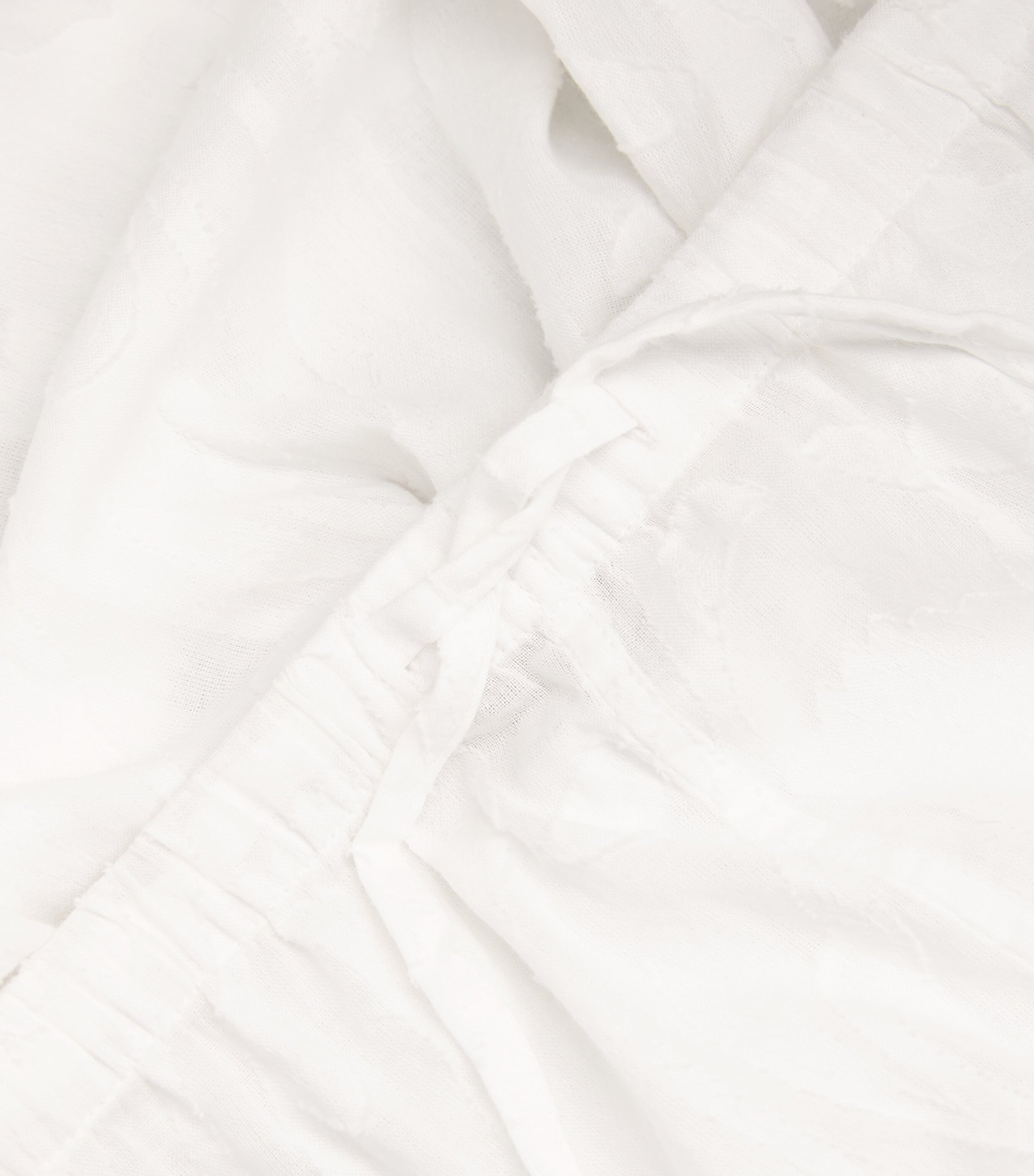 Floral Jacquard Pyjama Trousers OFF WHITE Image 5