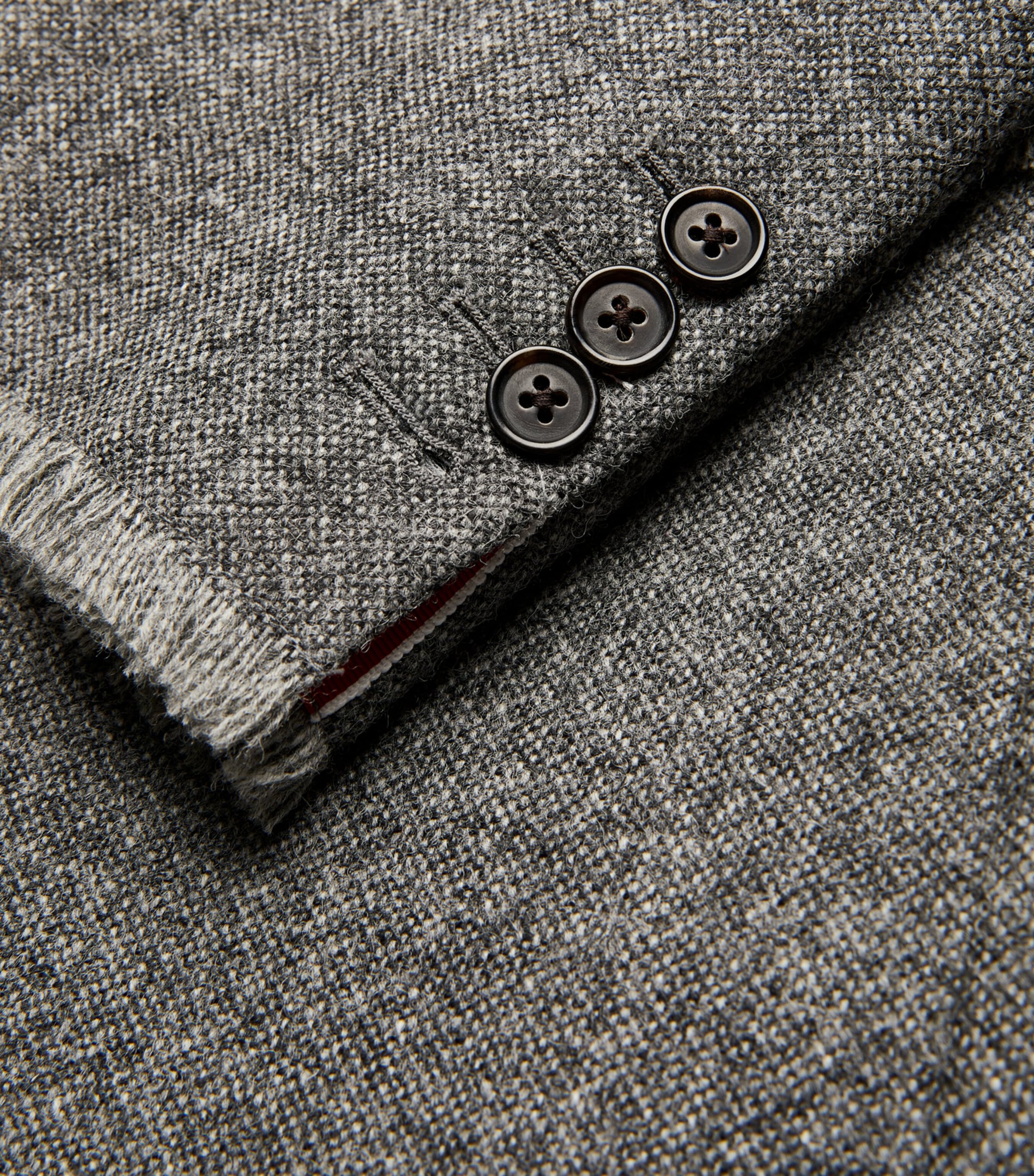 Wide-Lapel Overcoat MED GREY Image 5