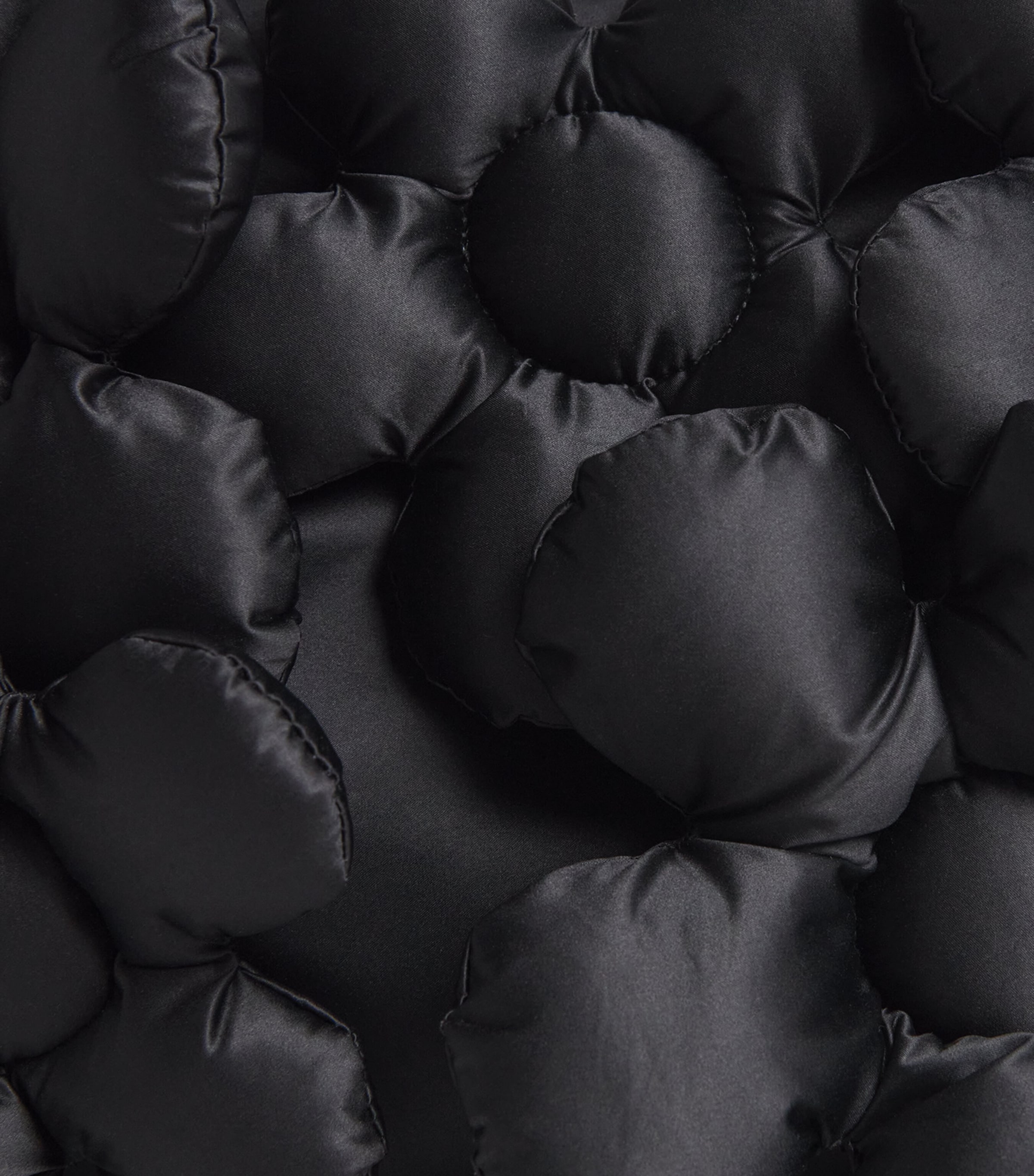Monnalisa Quilted Flower Bag Nero Image 3