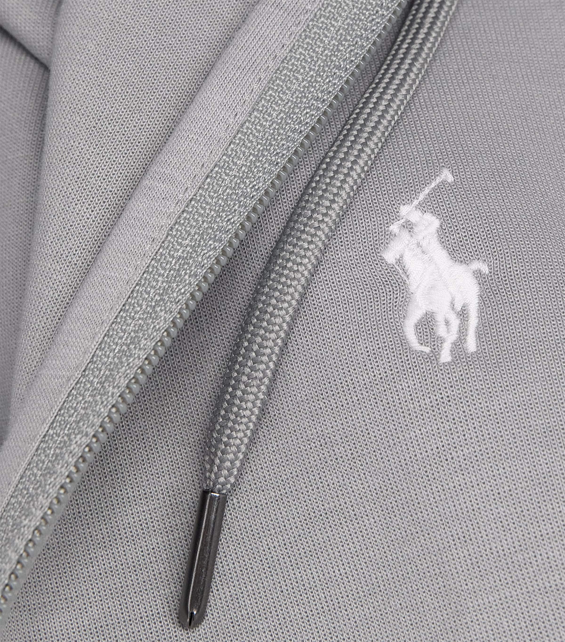 Tech Knit Zip-Up Hoodie GREY Image 5