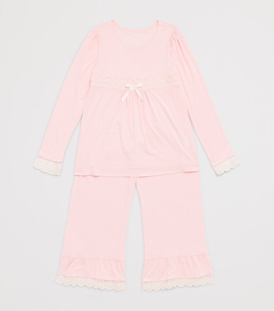 Amiki Leila Pyjama Set (2-14 Years) Baby Pink Image 3