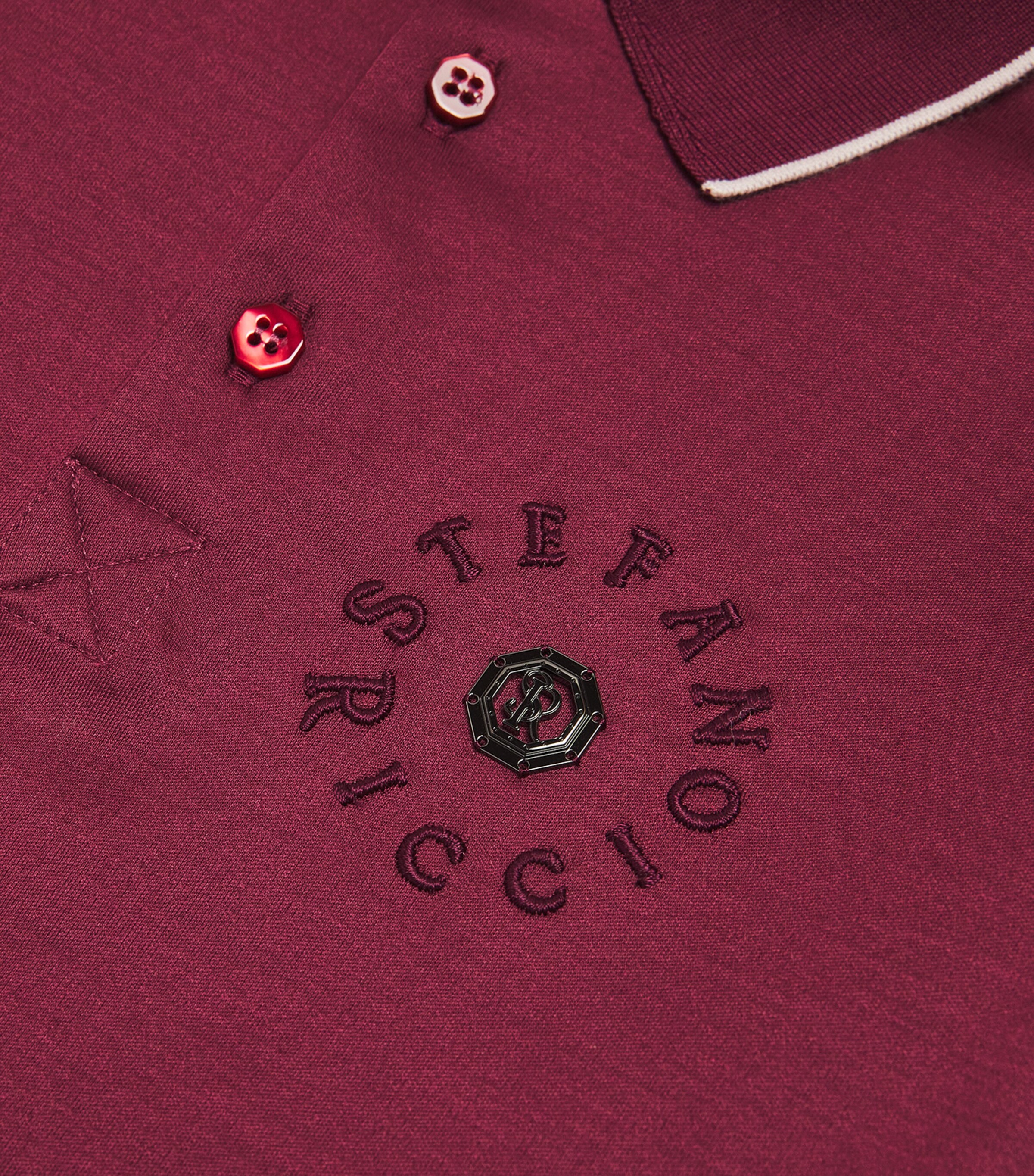 Stefano Ricci Kids Embroidered Logo Polo Shirt (4-16 Years) Image 4