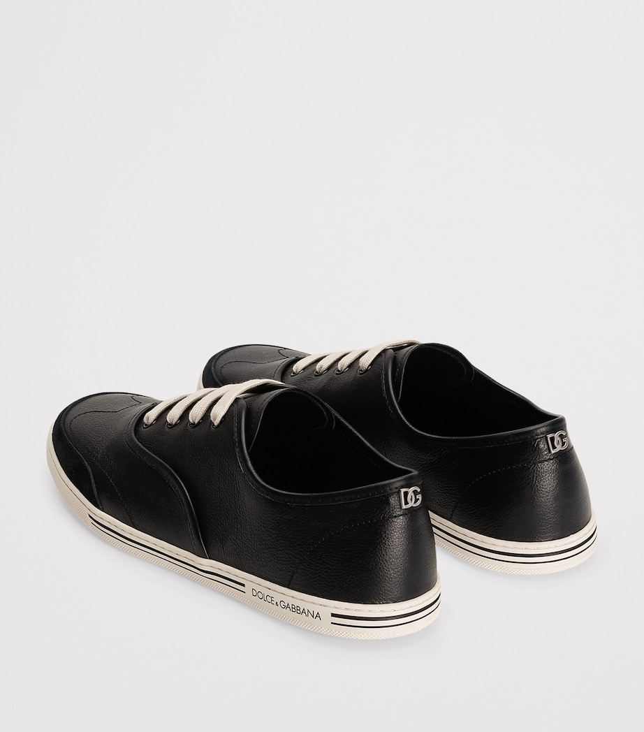Leather Saint Tropez Sneakers 8B956 BLACK/BLA Image 3