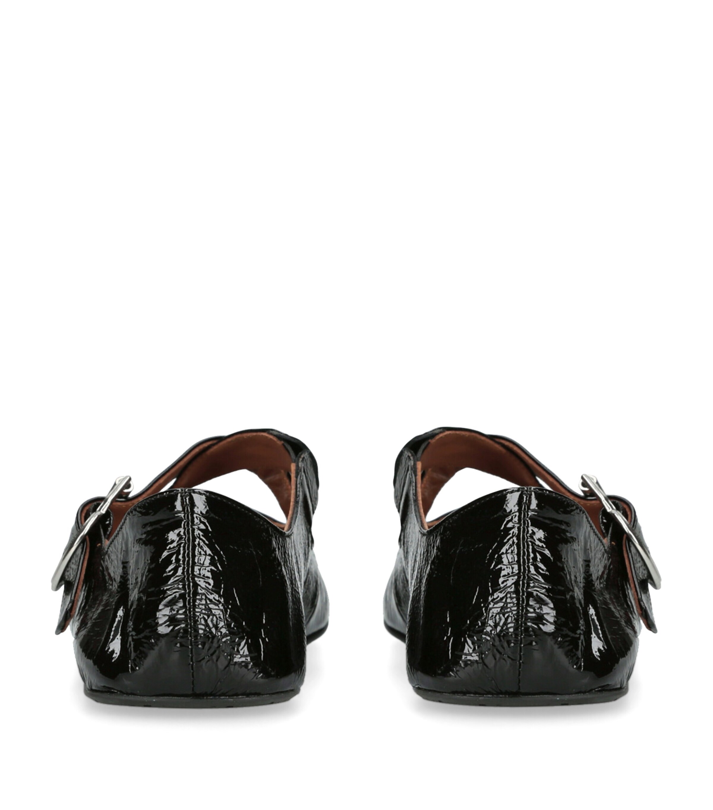 Alaïa Patent Leather Criss Cross Pumps Black Image 2